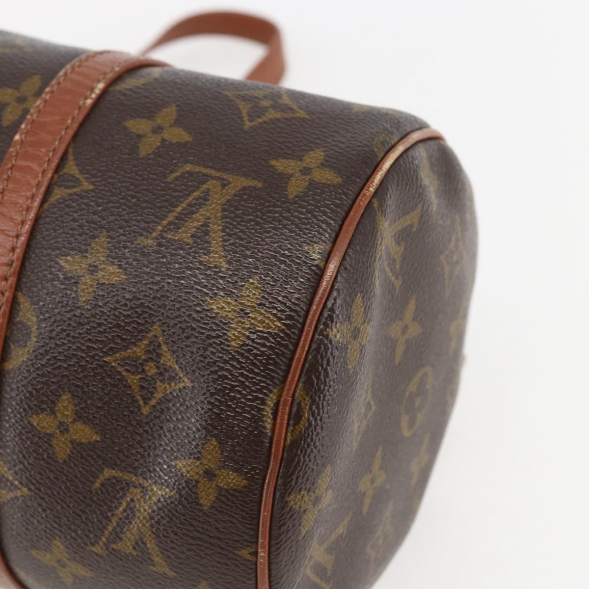 LOUIS VUITTON Monogram Papillon 30 Hand Bag M51385 LV Auth 157600