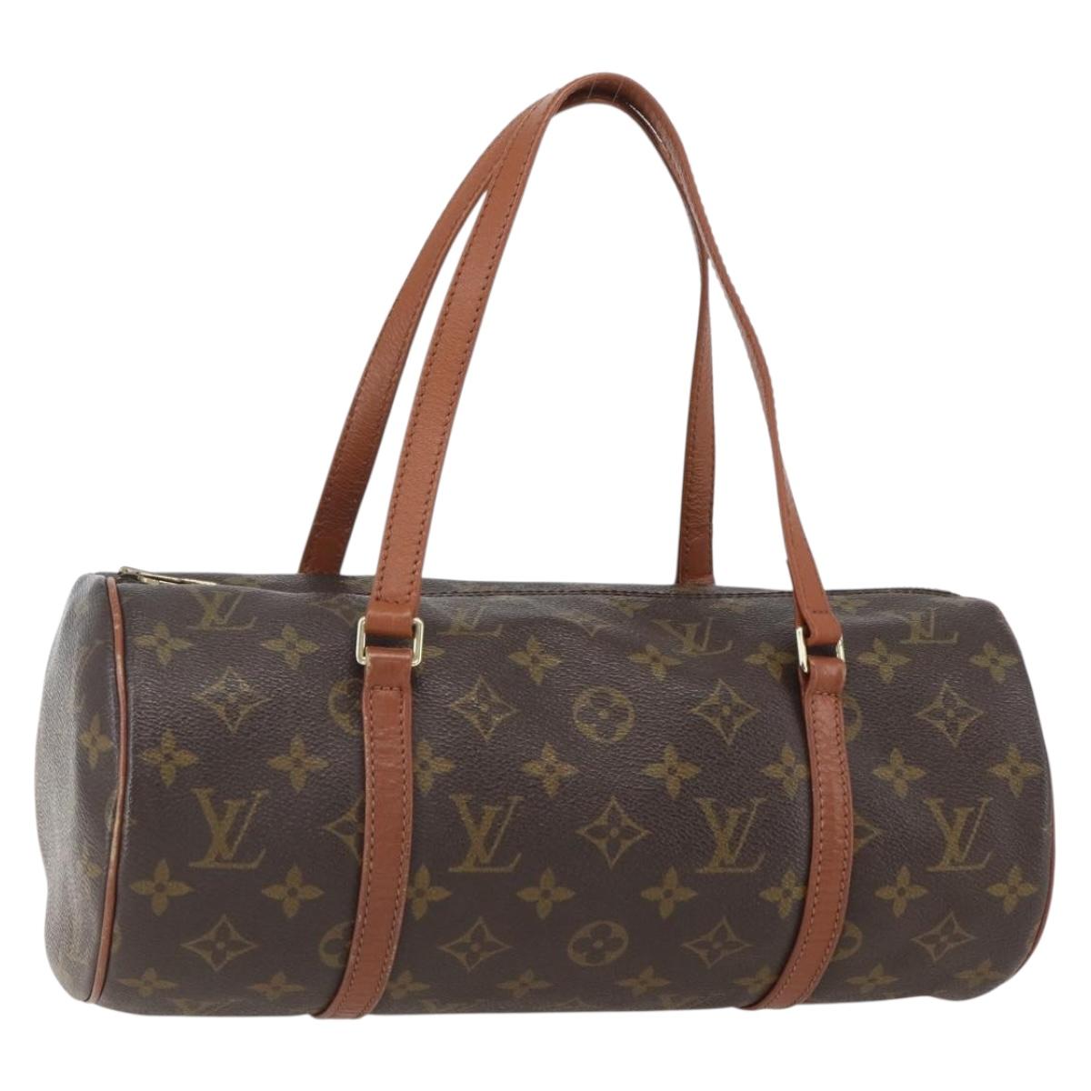 LOUIS VUITTON Monogram Papillon 30 Hand Bag M51385 LV Auth 157600