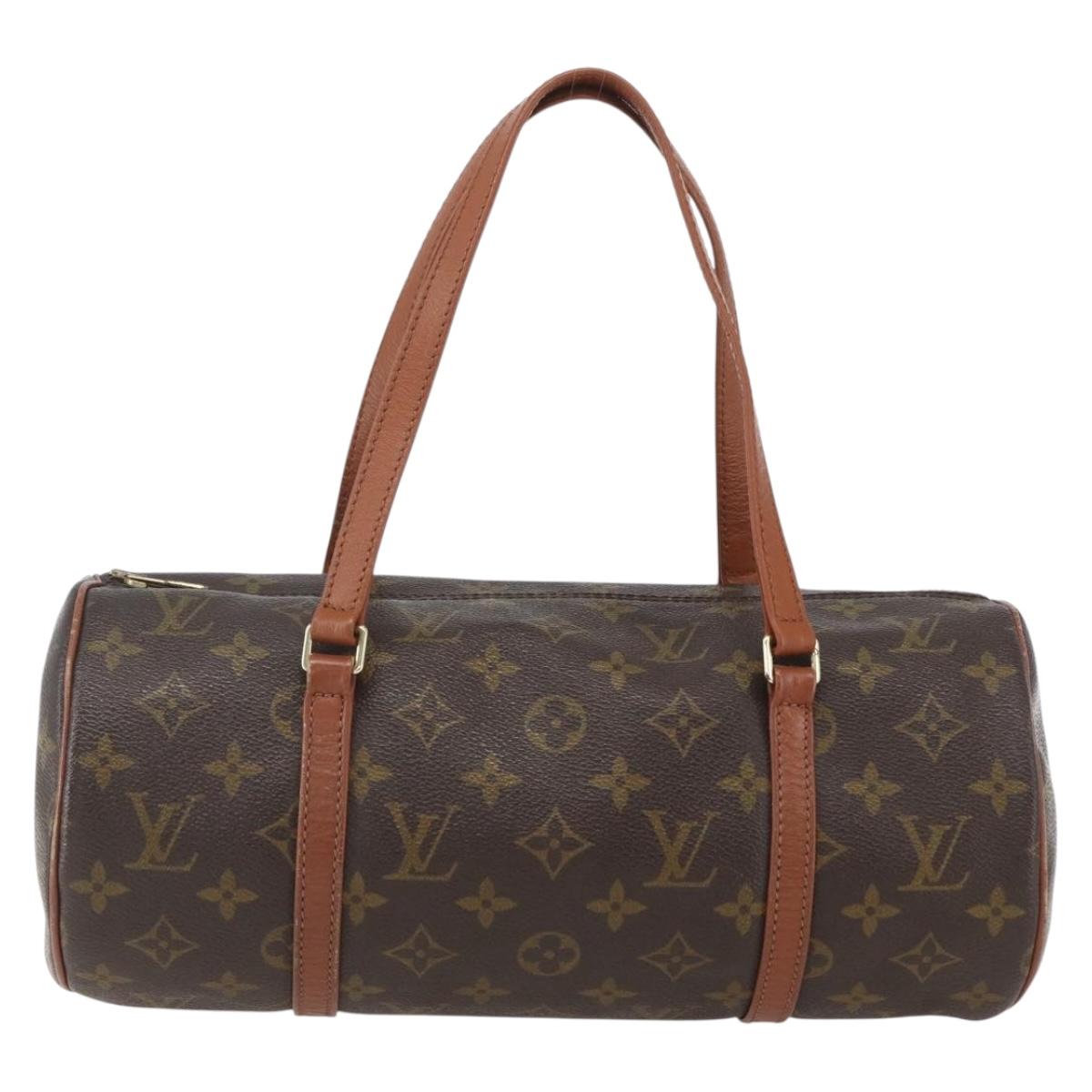 LOUIS VUITTON Monogram Papillon 30 Hand Bag M51385 LV Auth 157600