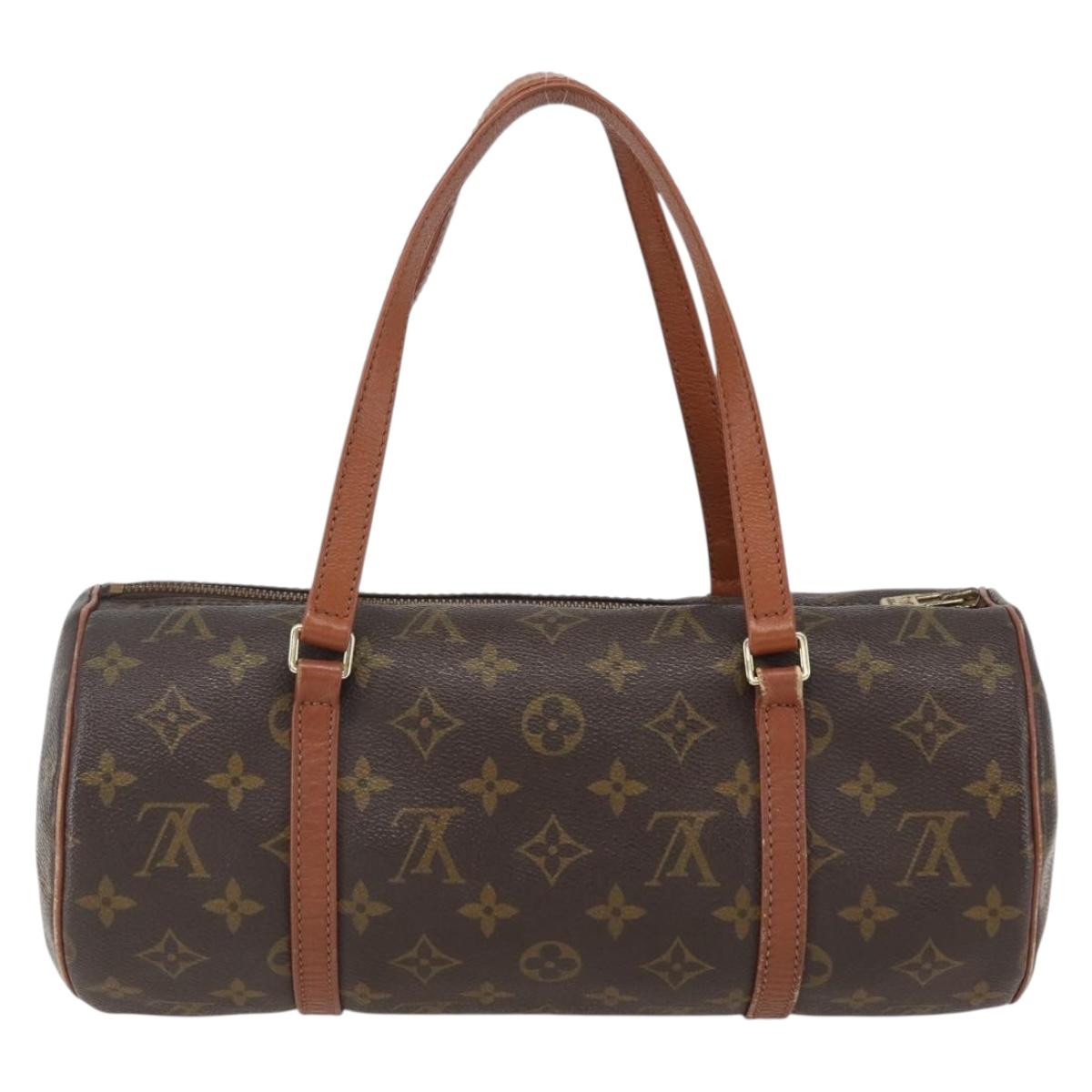 LOUIS VUITTON Monogram Papillon 30 Hand Bag M51385 LV Auth 157600