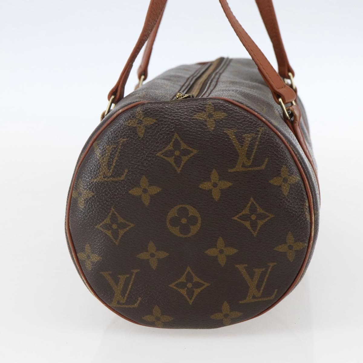 LOUIS VUITTON Monogram Papillon 30 Hand Bag M51385 LV Auth 157600