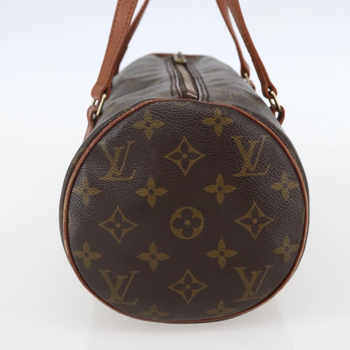 LOUIS VUITTON Monogram Papillon 30 Hand Bag M51385 LV Auth 157600