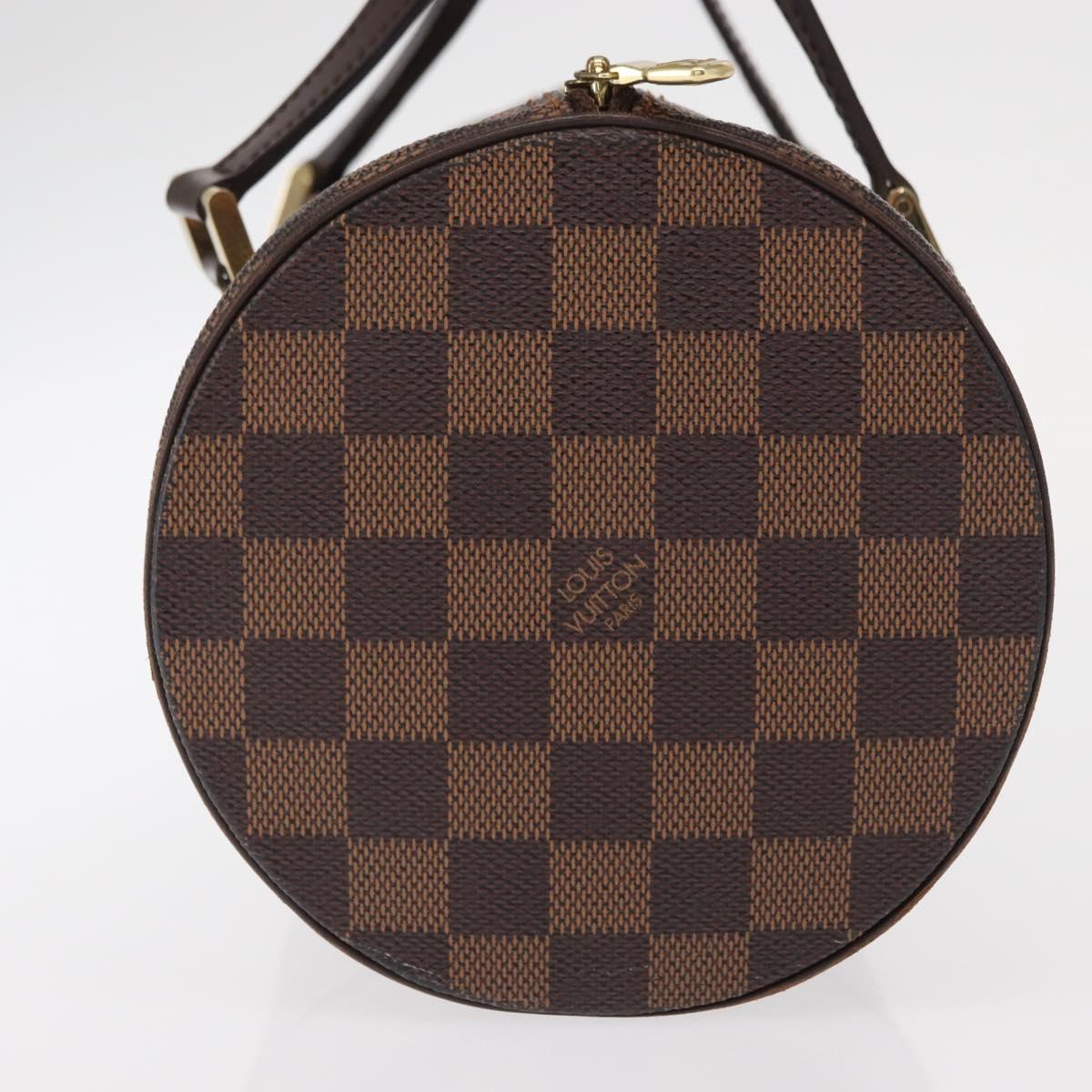 LOUIS VUITTON Damier Ebene Papillon 30 Hand Bag N51303 LV Auth 157602