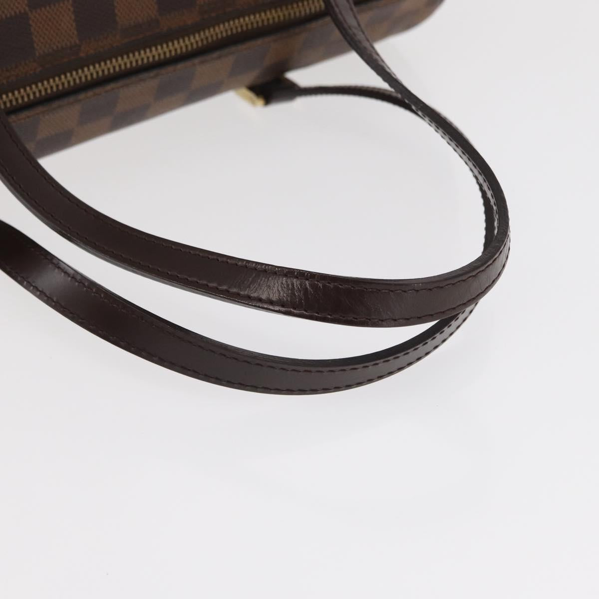 LOUIS VUITTON Damier Ebene Papillon 30 Hand Bag N51303 LV Auth 157602