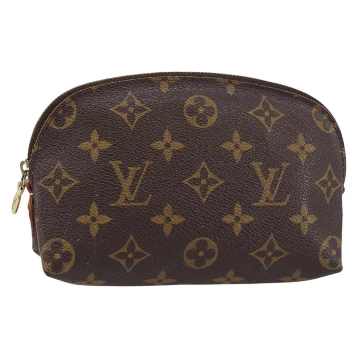 LOUIS VUITTON Monogram Pochette Cosmetic PM Pouch M43998 LV Auth 157604