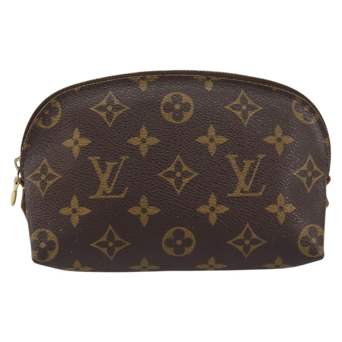 LOUIS VUITTON Monogram Pochette Cosmetic PM Pouch M43998 LV Auth 157604