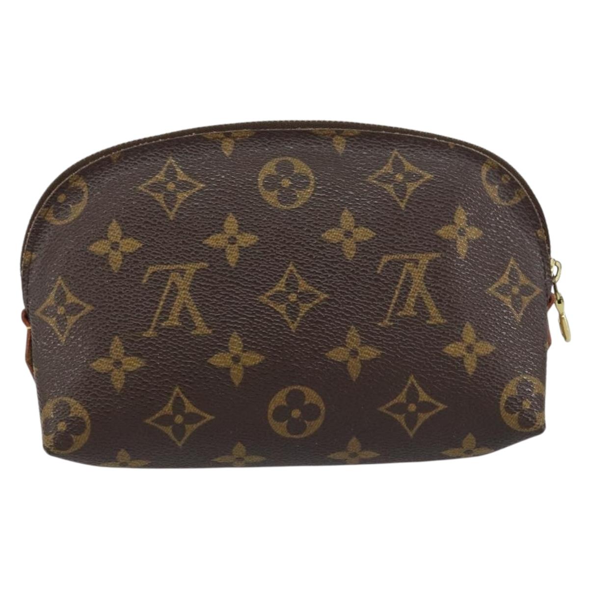 LOUIS VUITTON Monogram Pochette Cosmetic PM Pouch M43998 LV Auth 157604