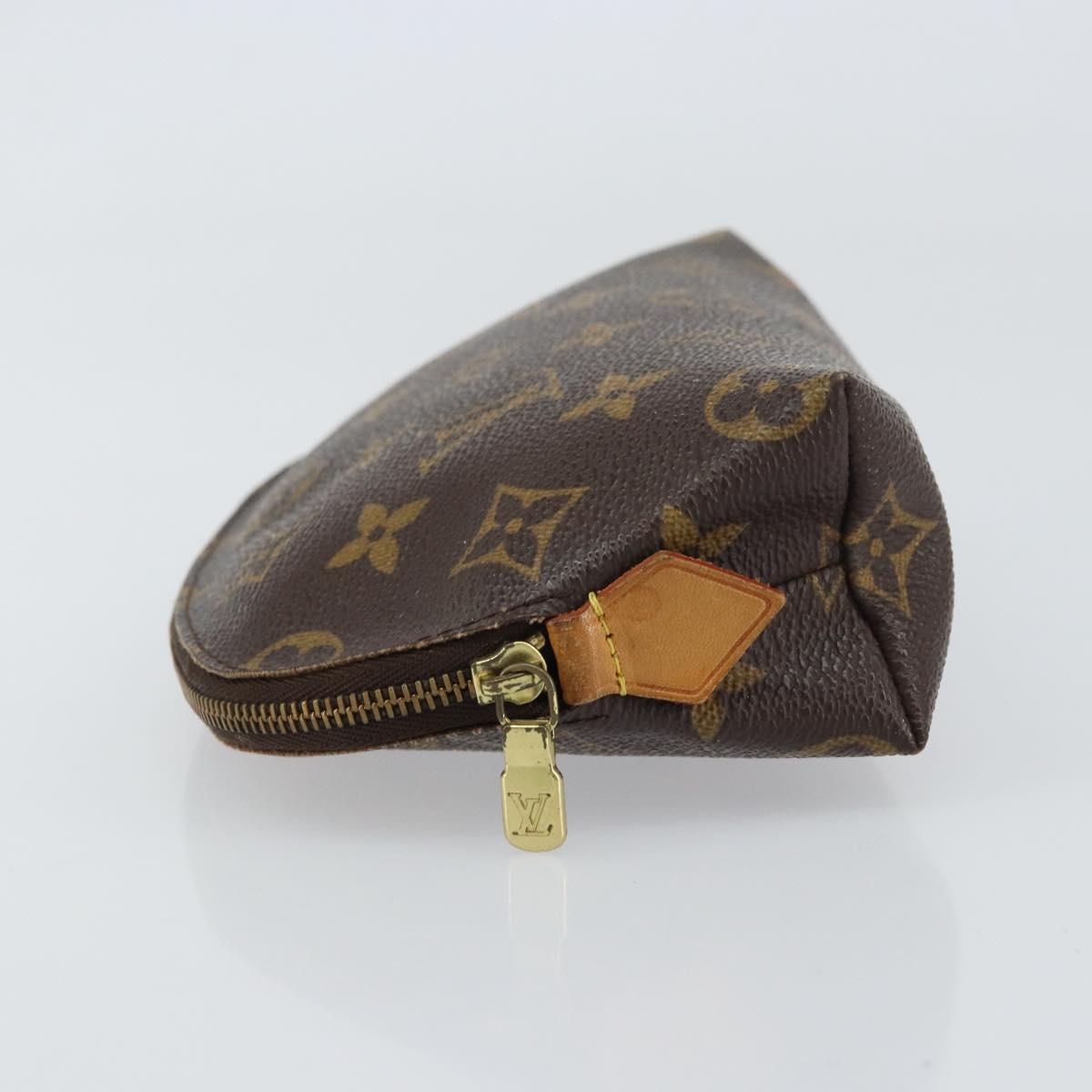 LOUIS VUITTON Monogram Pochette Cosmetic PM Pouch M43998 LV Auth 157604