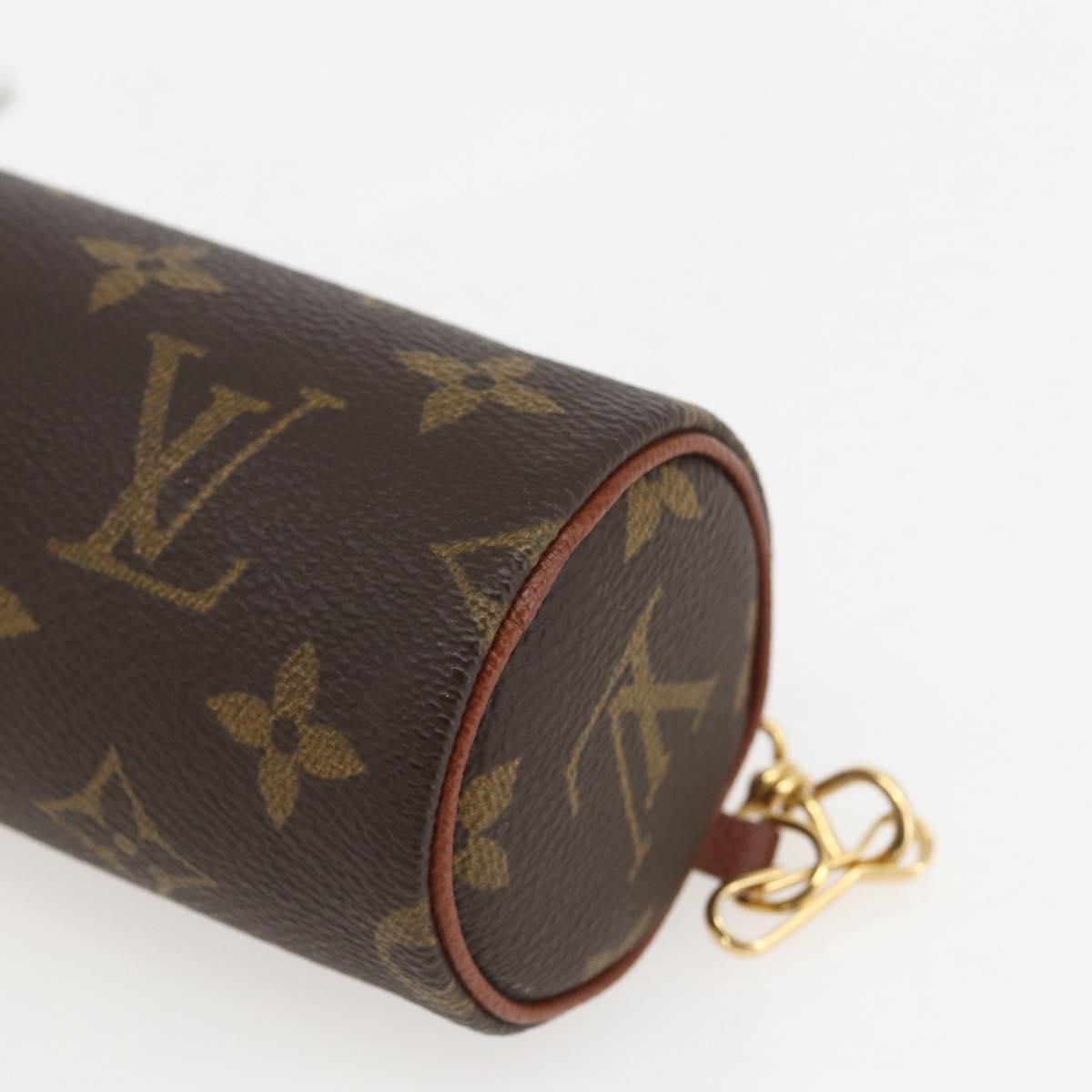 LOUIS VUITTON Monogram Papillon Pouch LV Auth 157608V