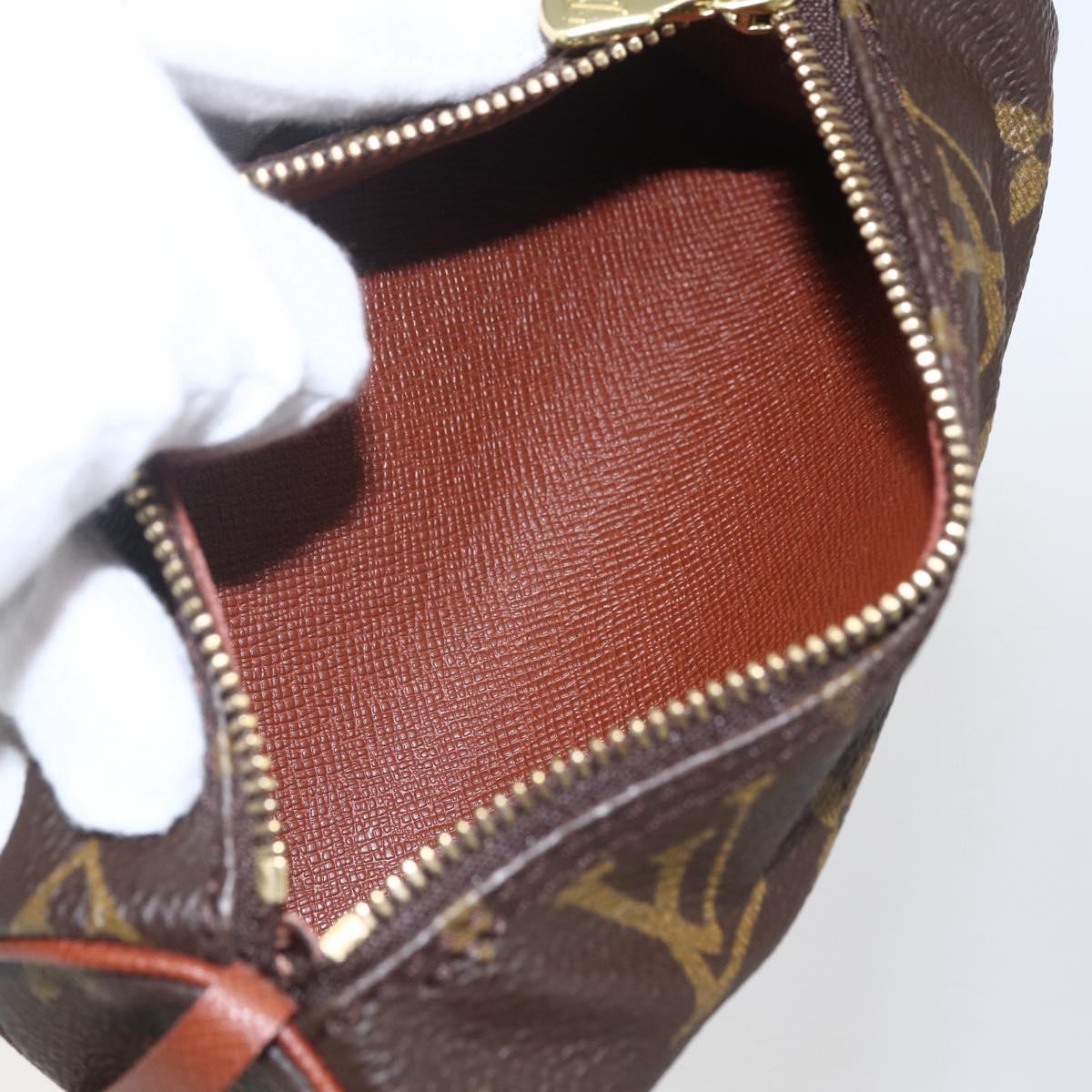 LOUIS VUITTON Monogram Papillon Pouch LV Auth 157608V
