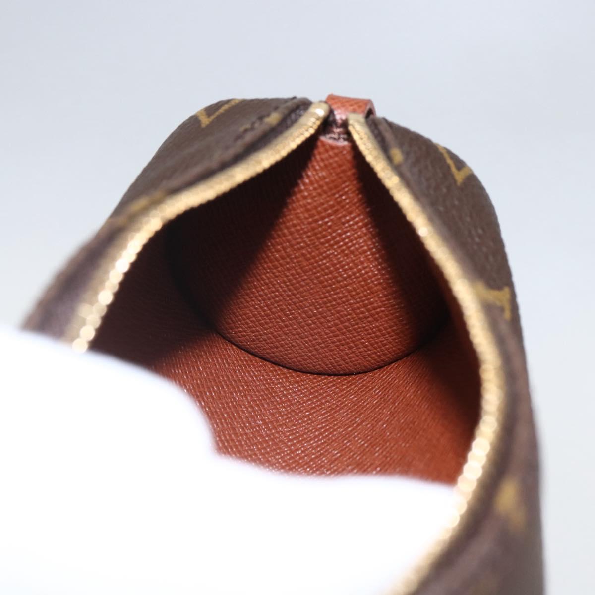 LOUIS VUITTON Monogram Papillon Pouch LV Auth 157608V