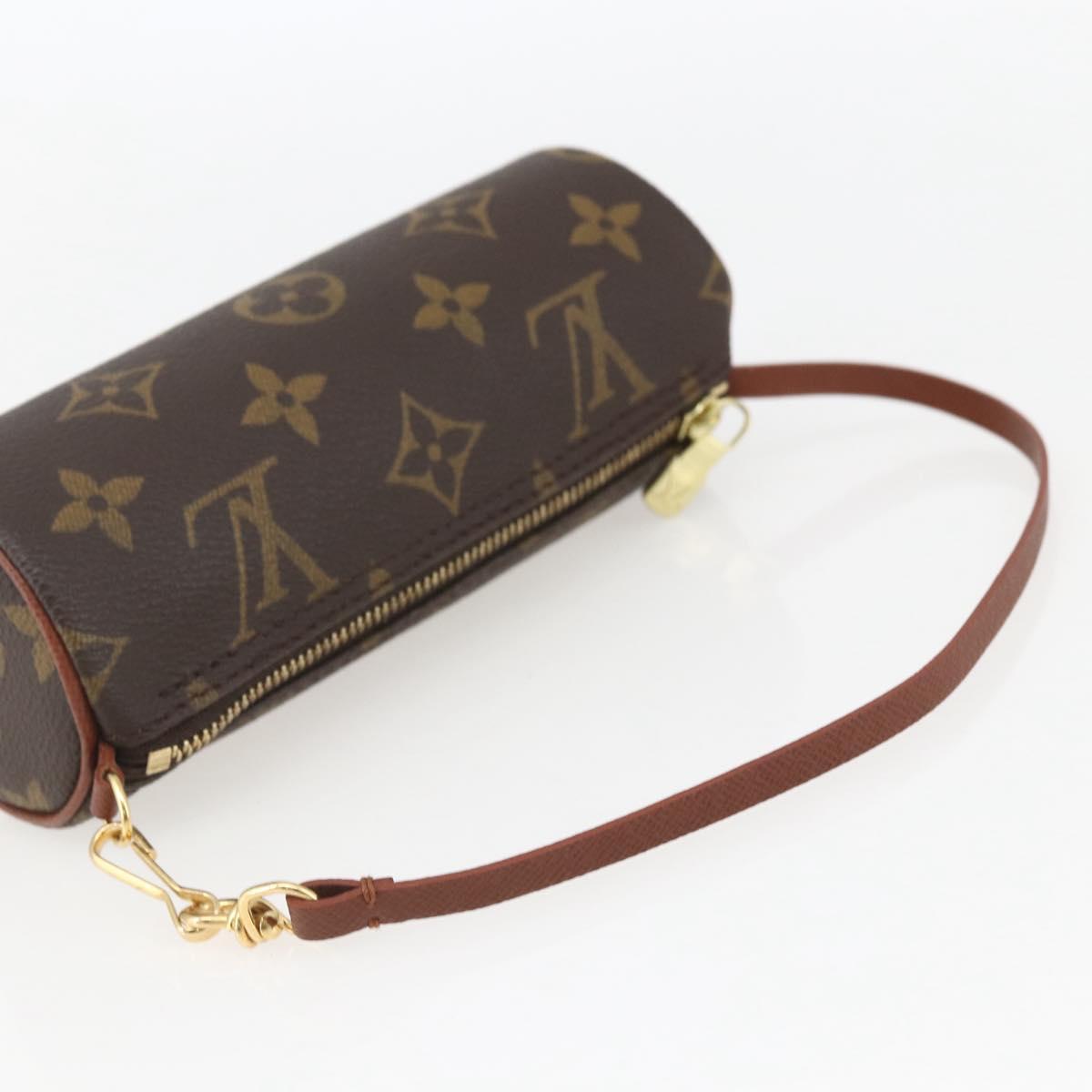 LOUIS VUITTON Monogram Papillon Pouch LV Auth 157608V