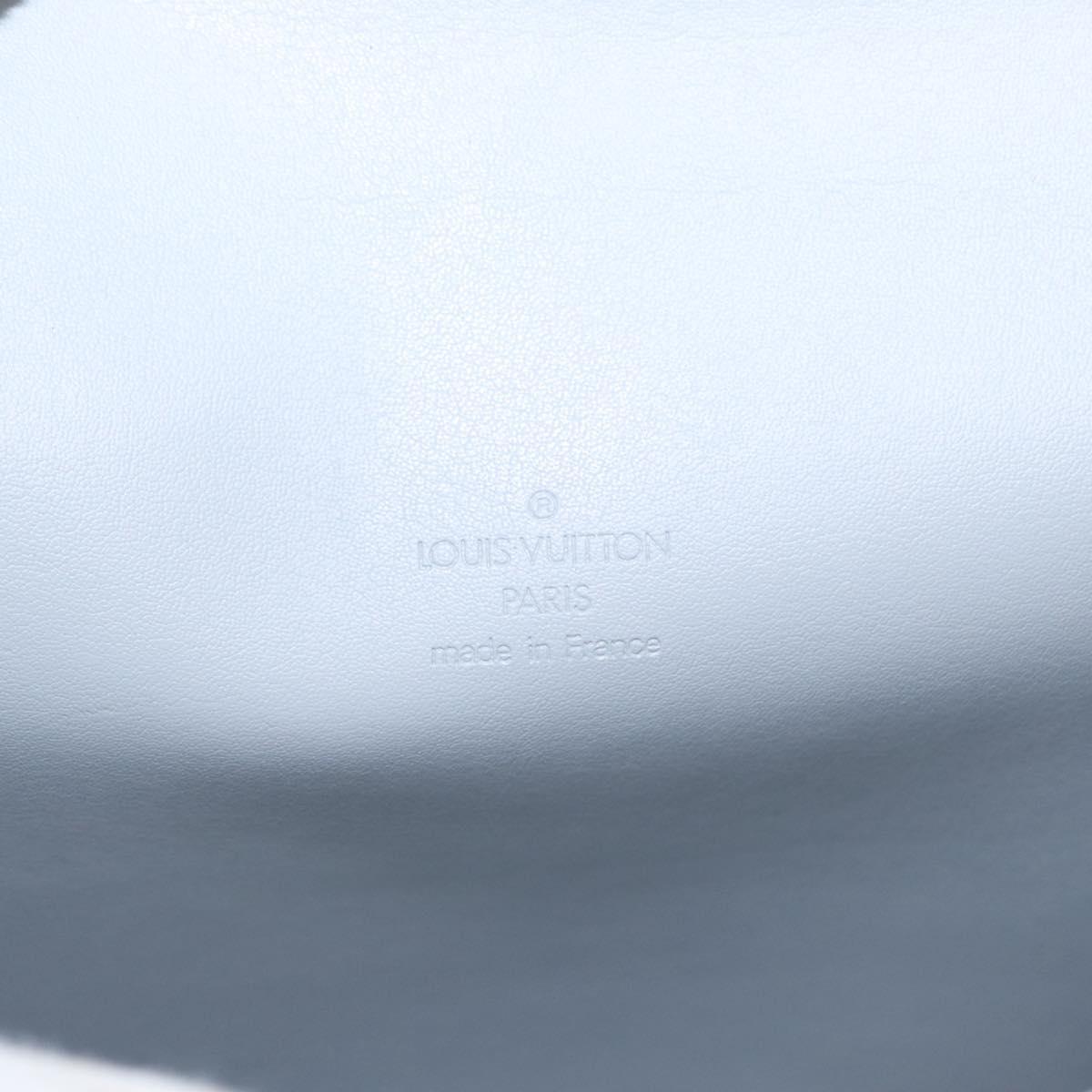 LOUIS VUITTON Monogram Vernis Spring Street Hand Bag Gris M91029 LV Auth 157614V