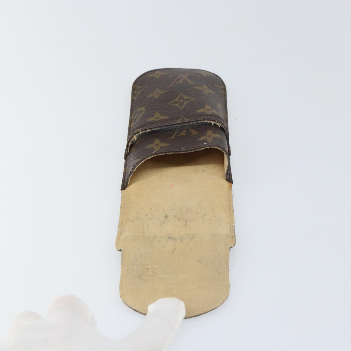 LOUIS VUITTON Monogram Etui Lunette Rabat Glasses Case M62970 LV Auth 157620