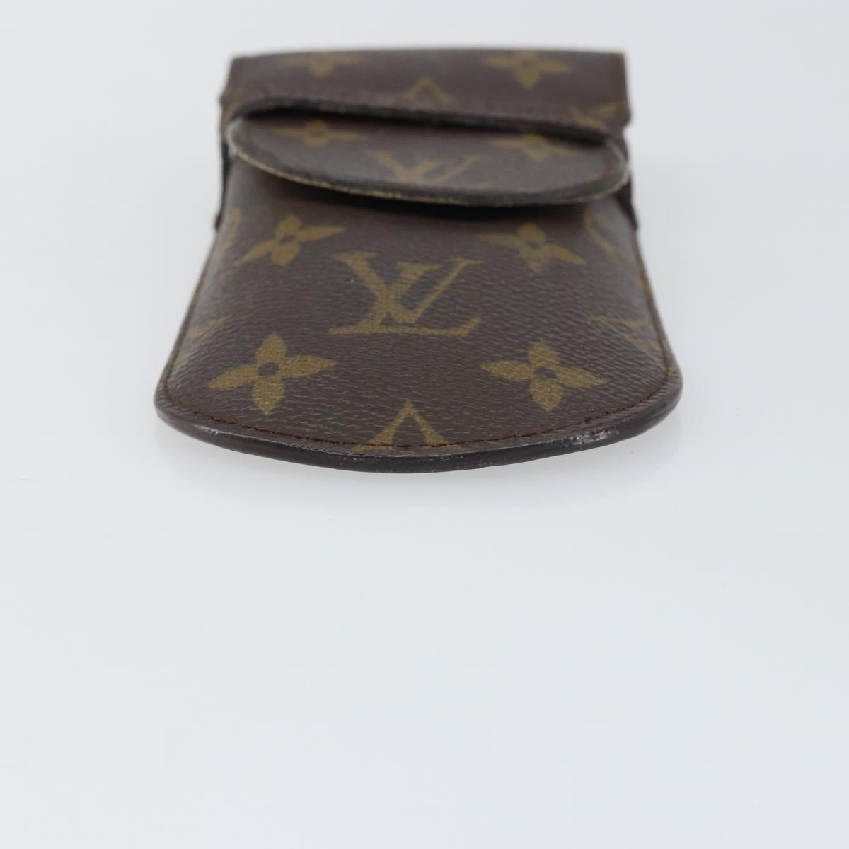 LOUIS VUITTON Monogram Etui Lunette Rabat Glasses Case M62970 LV Auth 157620