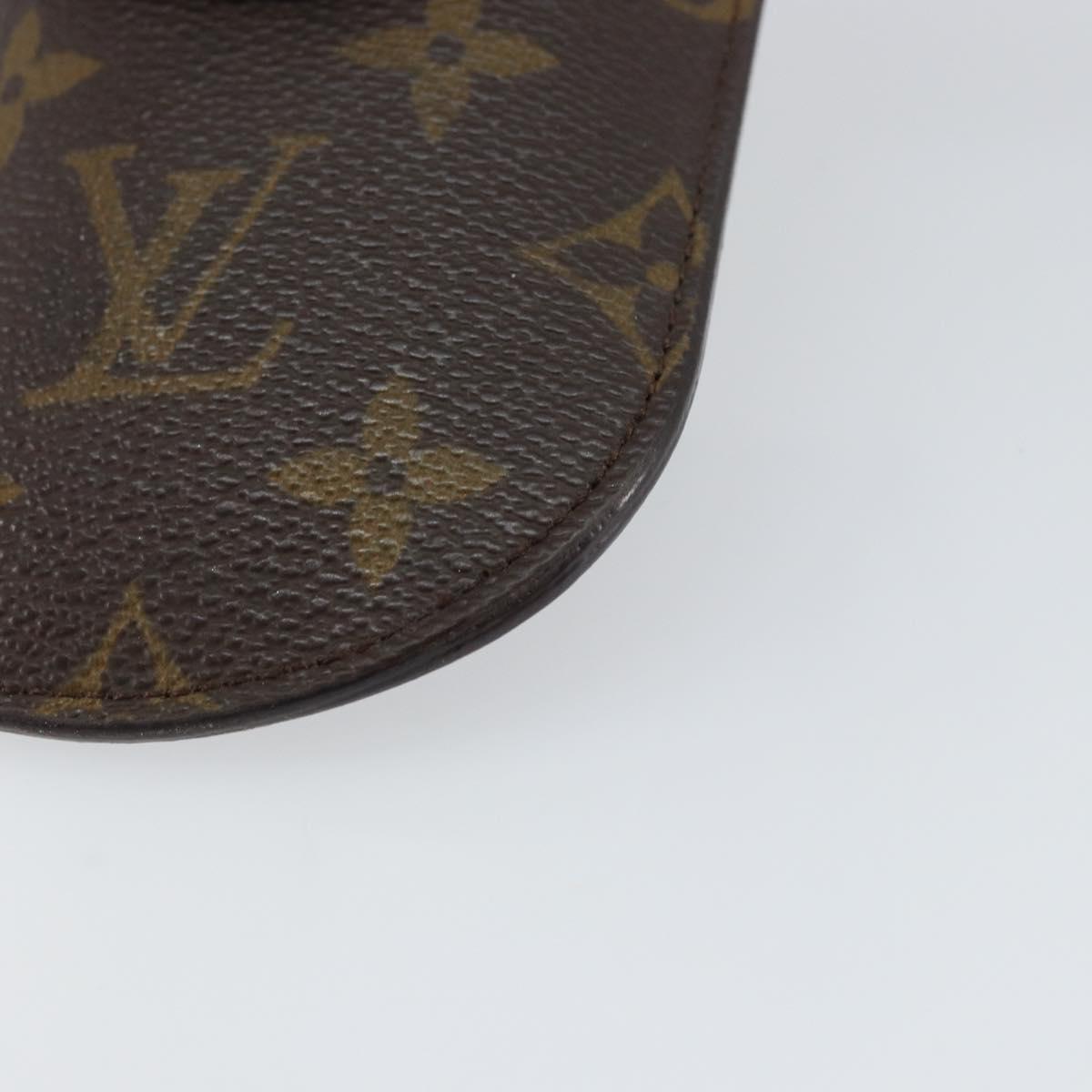 LOUIS VUITTON Monogram Etui Lunette Rabat Glasses Case M62970 LV Auth 157620