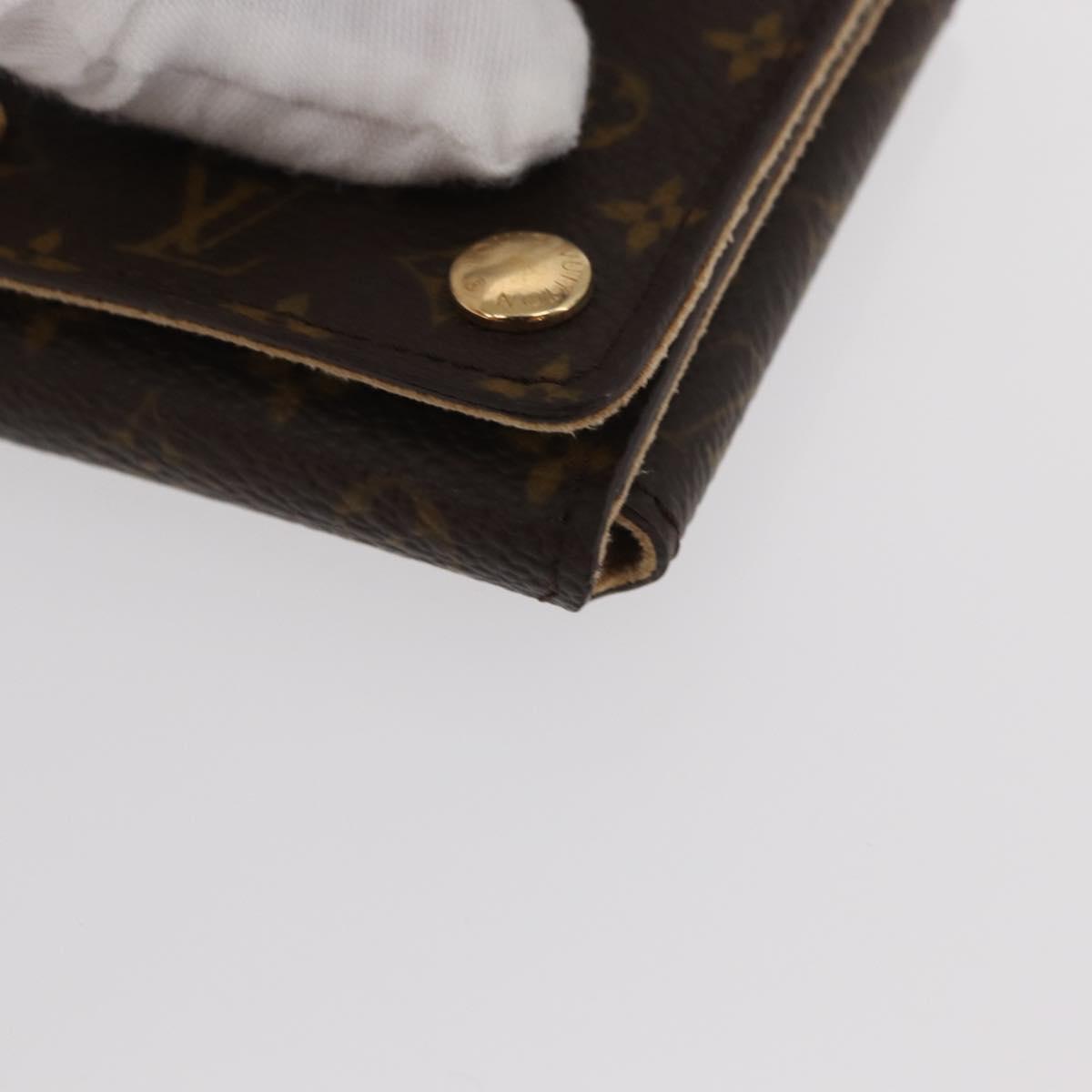 LOUIS VUITTON Monogram Jewelry Case Jewelry Box LV Auth 157621