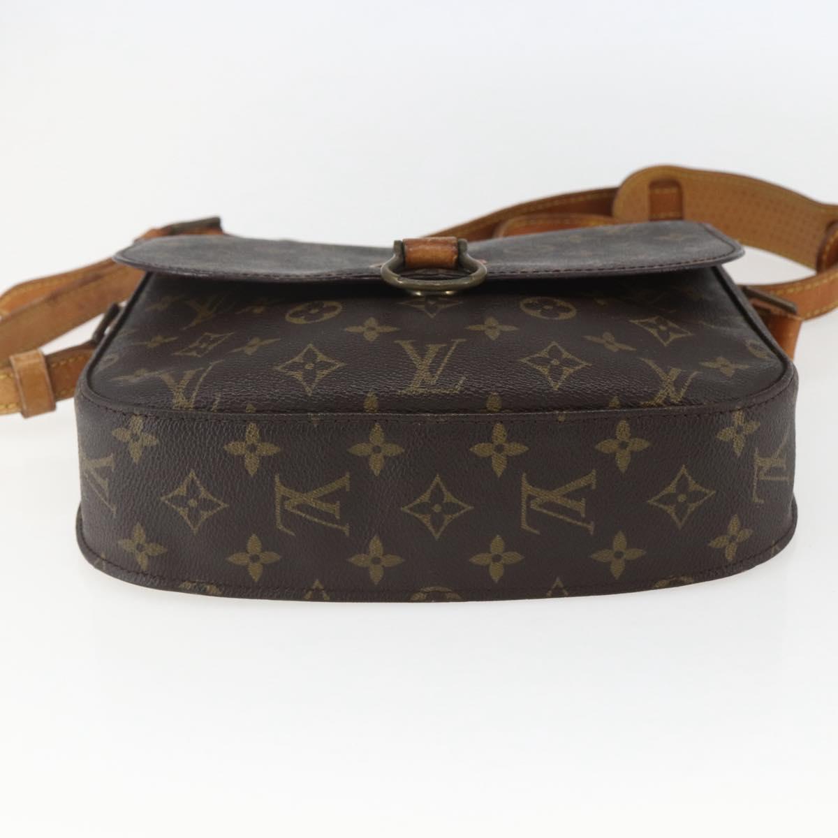 LOUIS VUITTON Monogram Saint Cloud GM Shoulder Bag M51242 LV Auth 157626