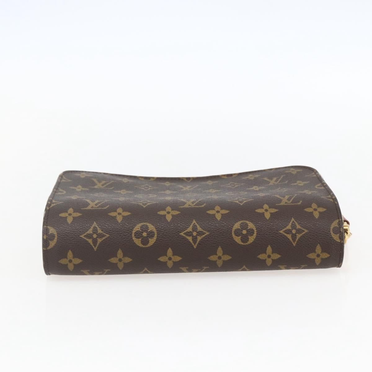 LOUIS VUITTON Monogram Orsay Clutch Bag M51790 LV Auth 157628