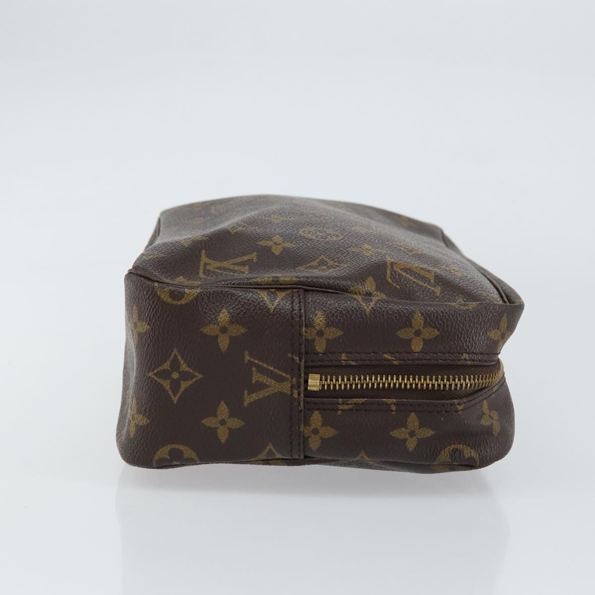 LOUIS VUITTON Monogram Trousse Toilette 28 Clutch Bag M47522 LV Auth 157629