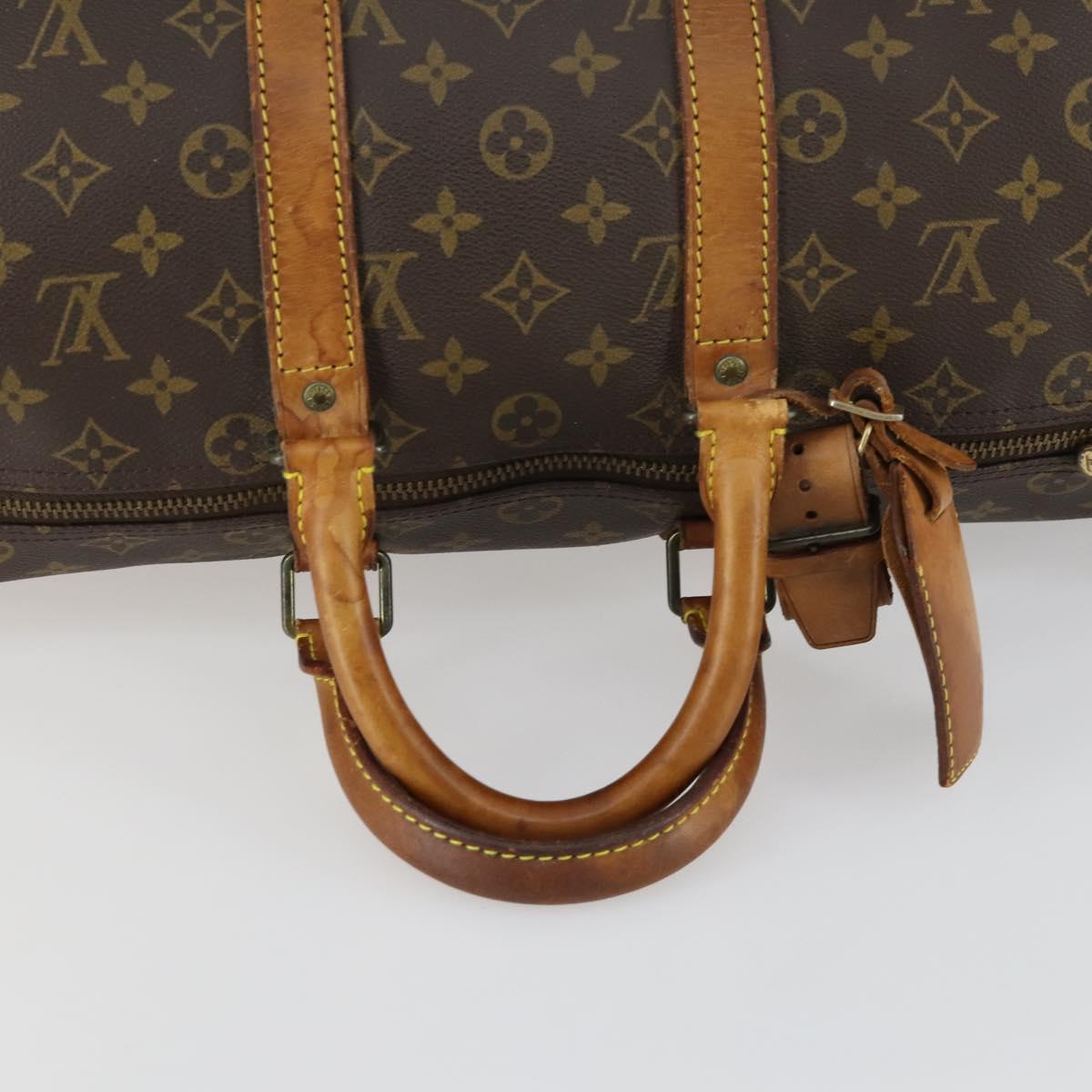 LOUIS VUITTON Monogram Keepall 45 Boston Bag M41428 LV Auth 157652