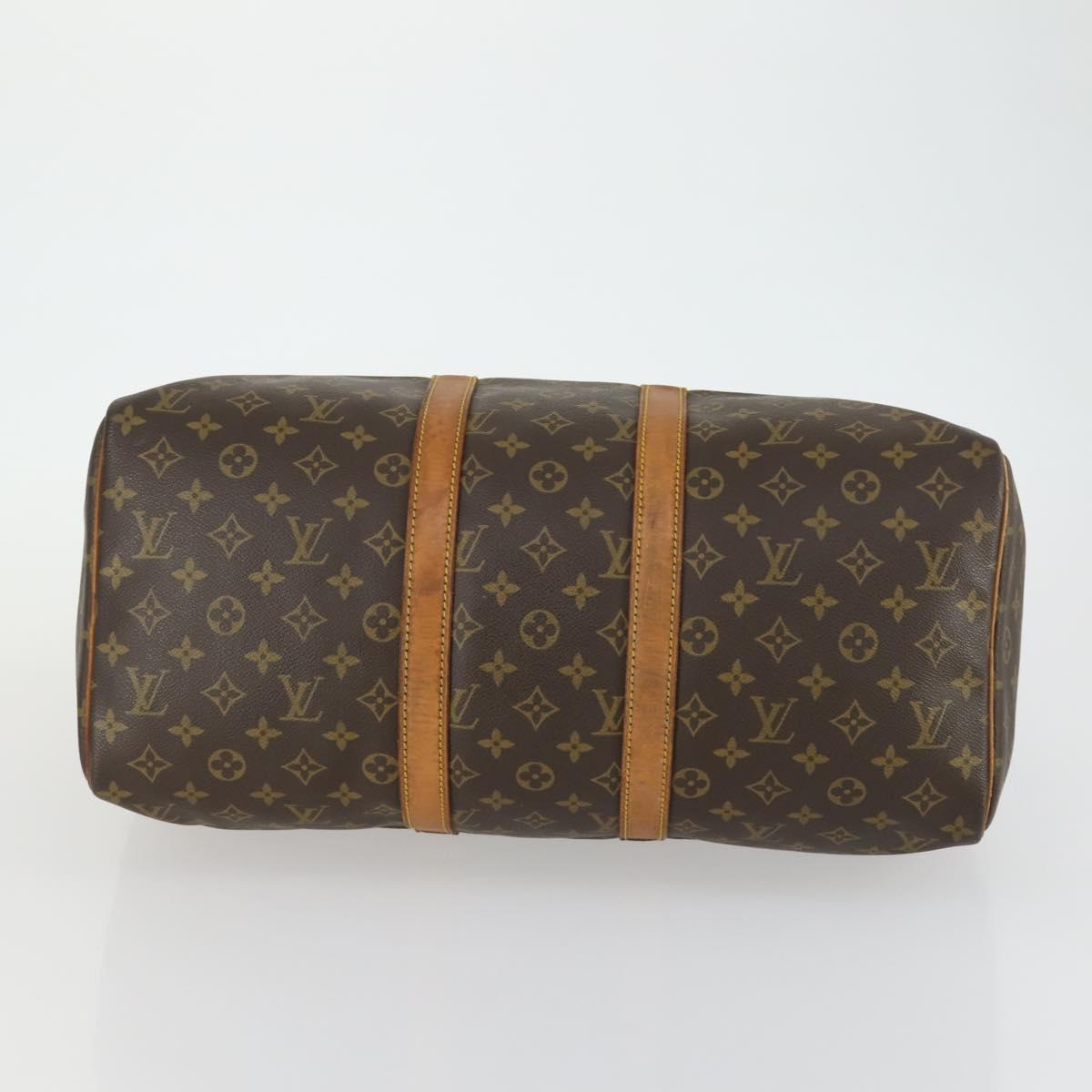 LOUIS VUITTON Monogram Keepall 45 Boston Bag M41428 LV Auth 157652