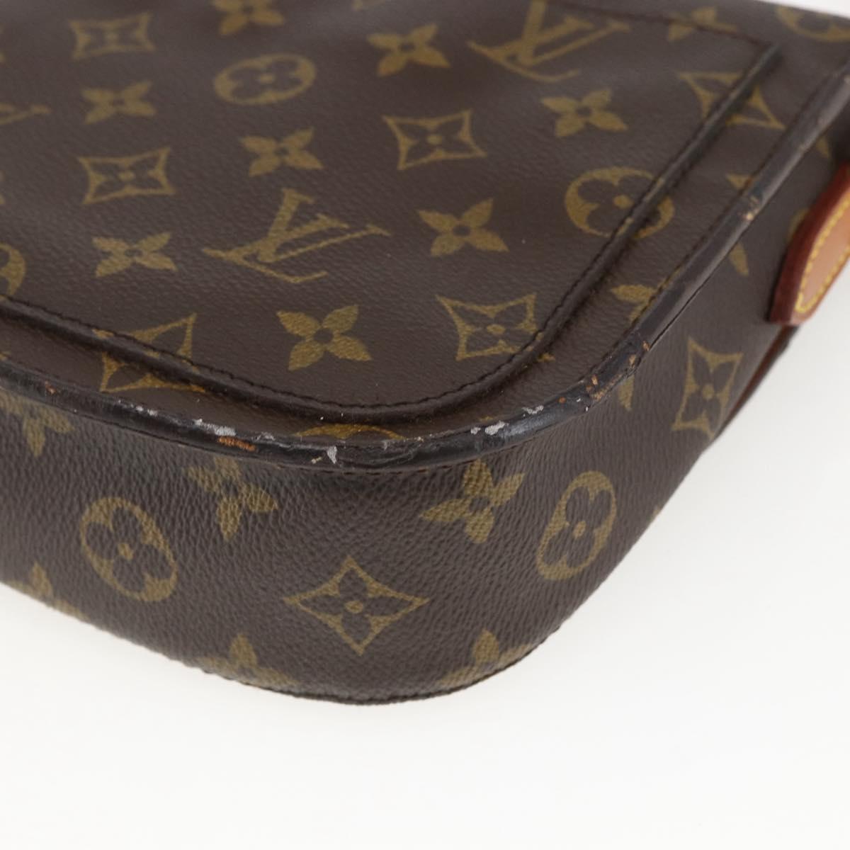 LOUIS VUITTON Monogram Saint Cloud MM Shoulder Bag M51243 LV Auth 157657