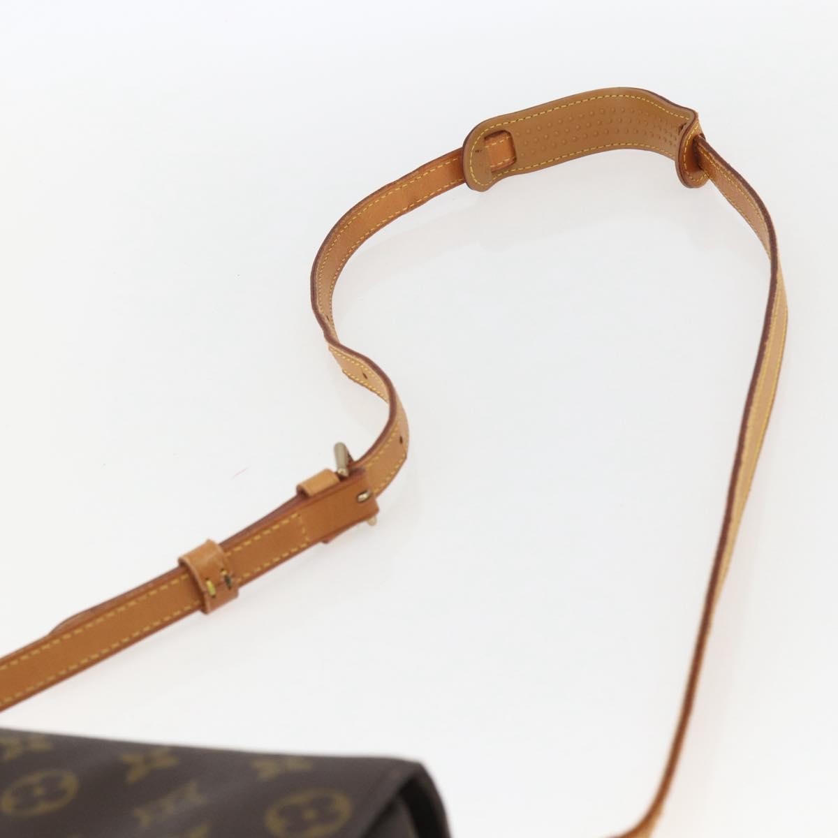 LOUIS VUITTON Monogram Saint Cloud MM Shoulder Bag M51243 LV Auth 157657