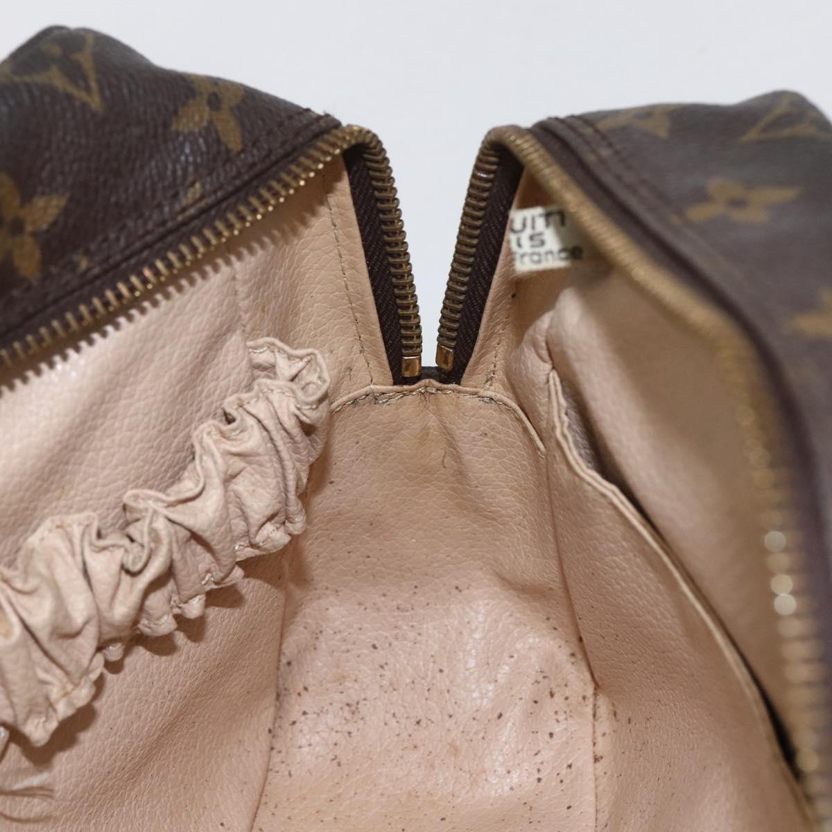 LOUIS VUITTON Monogram Trousse Toilette 28 Clutch Bag M47522 LV Auth 157658