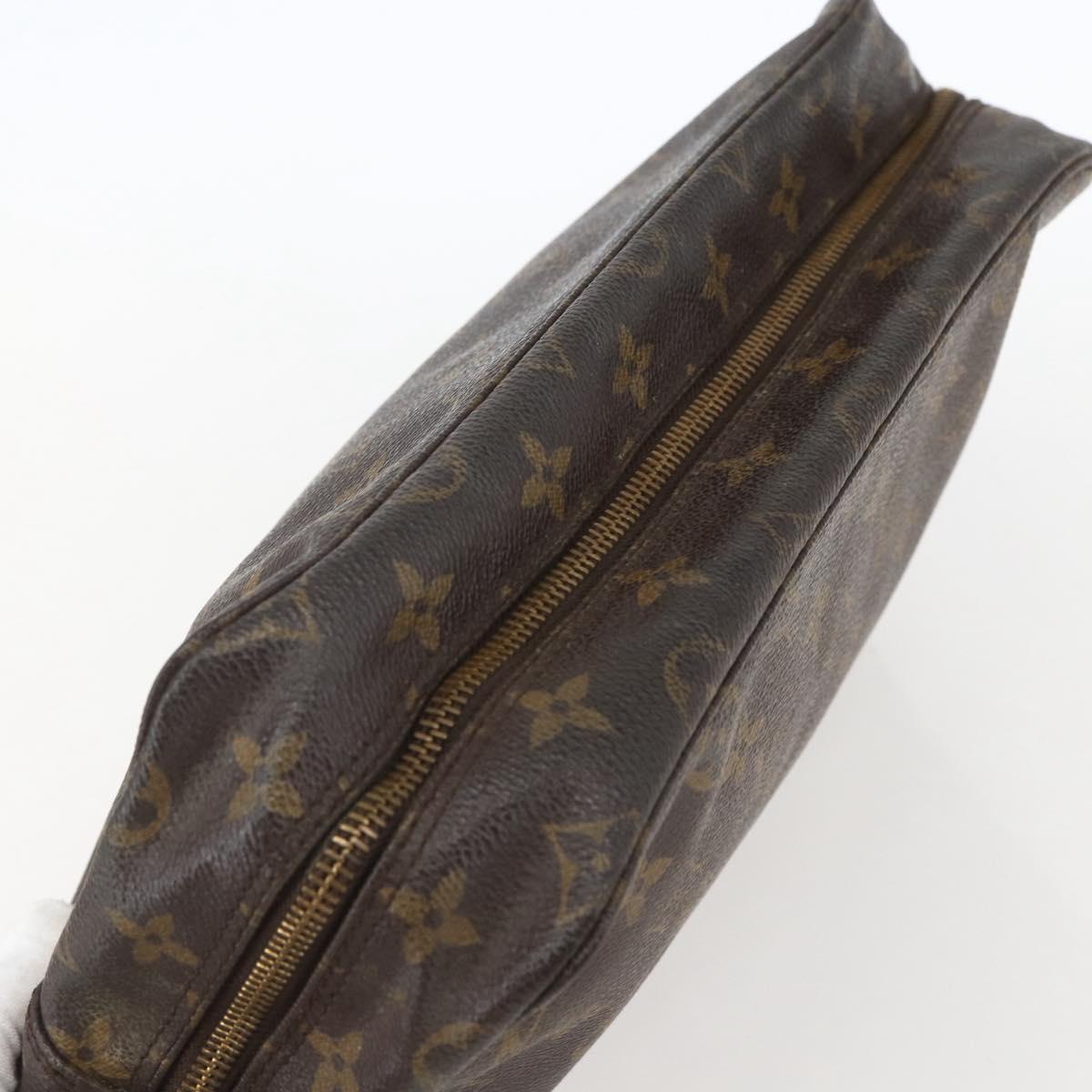 LOUIS VUITTON Monogram Trousse Toilette 28 Clutch Bag M47522 LV Auth 157658