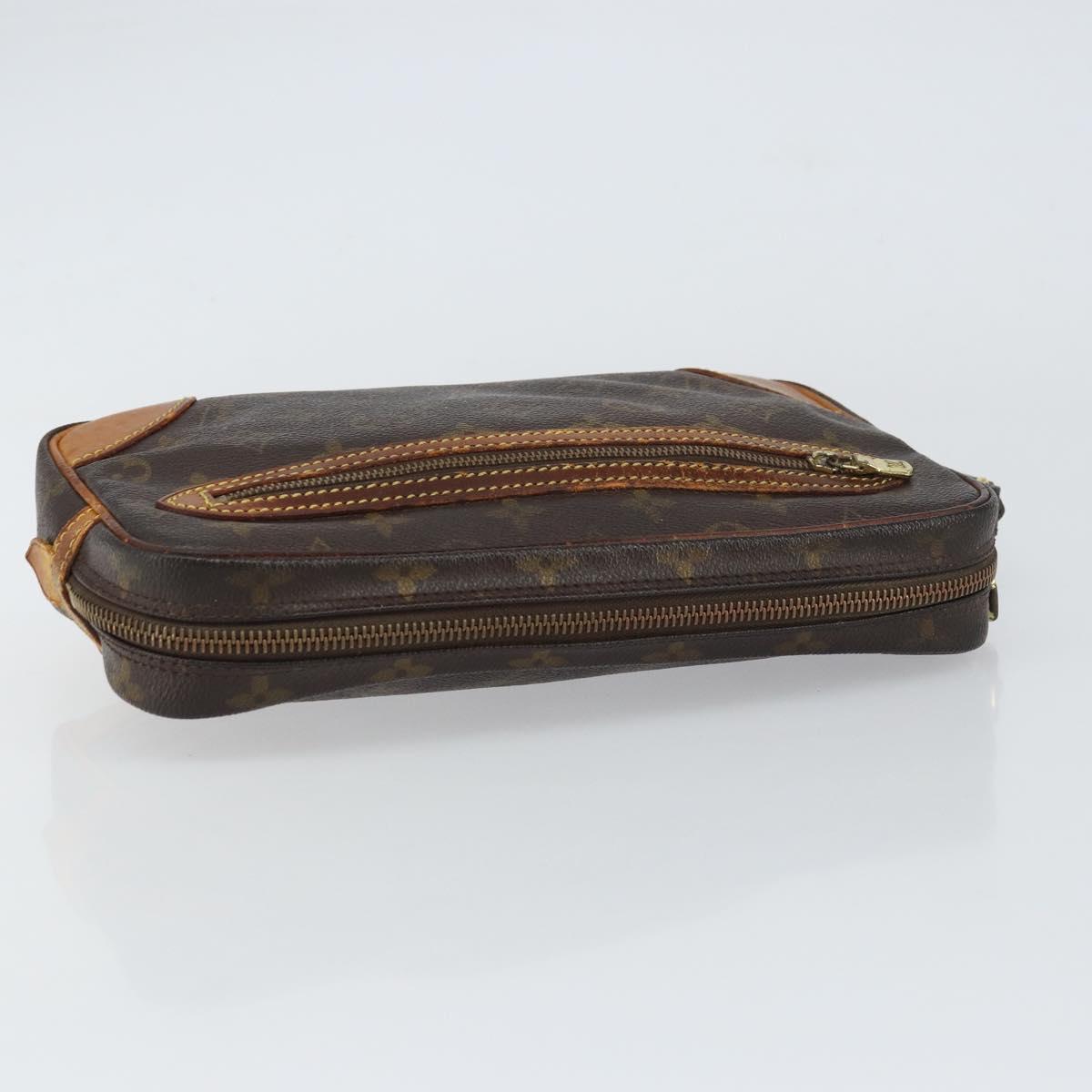 LOUIS VUITTON Monogram Marly Dragonne GM Clutch Bag M51825 LV Auth 157659