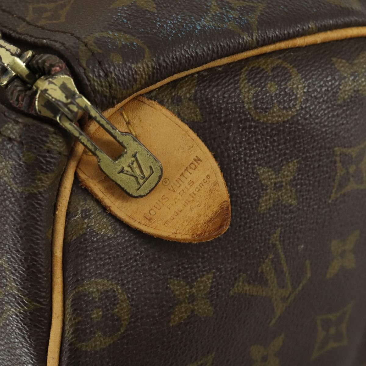 LOUIS VUITTON Monogram Keepall 50 Boston Bag M41426 LV Auth 157661
