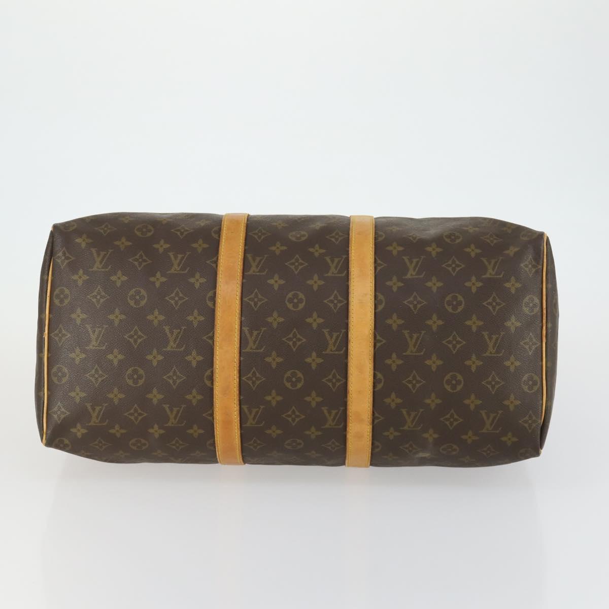 LOUIS VUITTON Monogram Keepall 50 Boston Bag M41426 LV Auth 157661