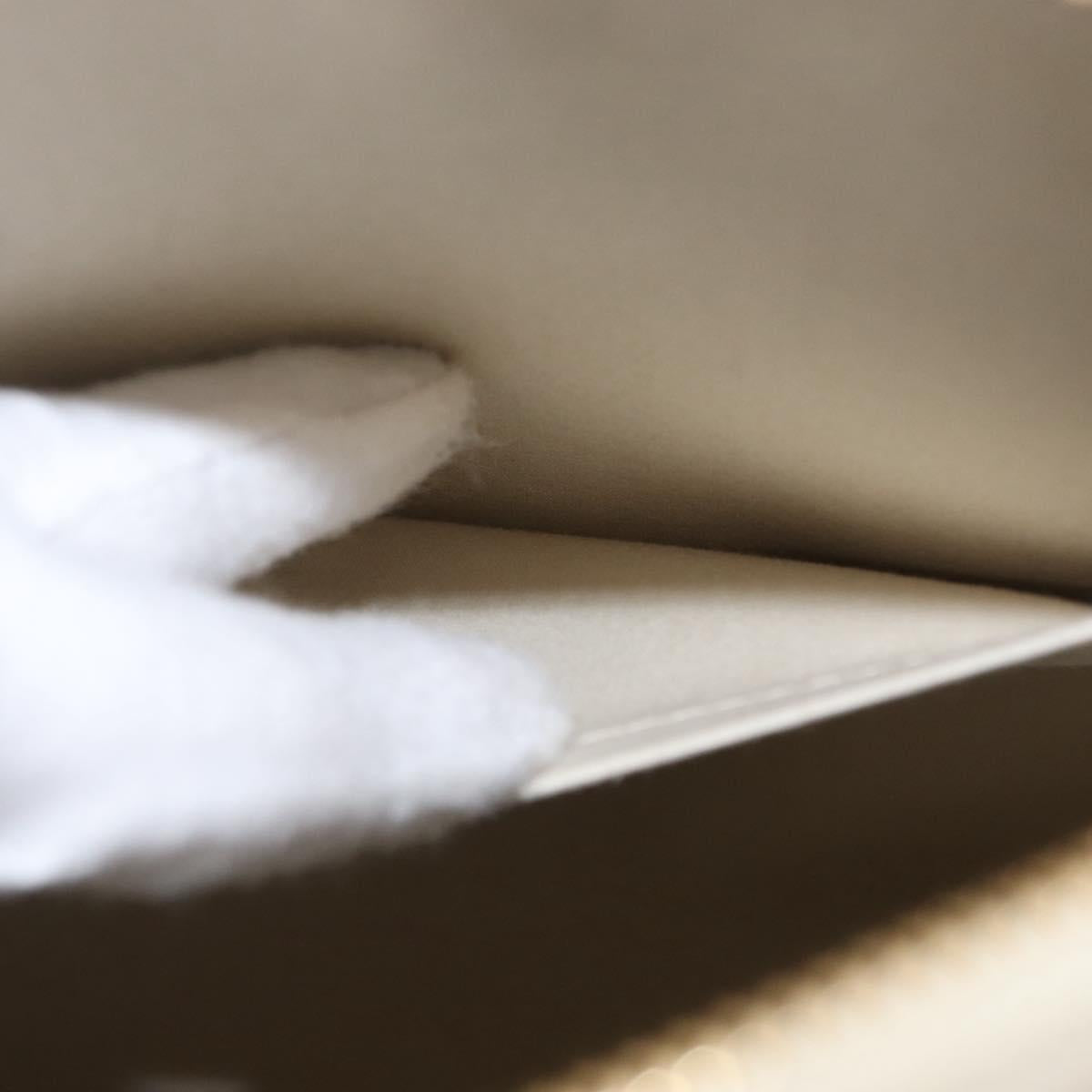 LOUIS VUITTON Monogram Vernis Alma PM Hand Bag Broncorail M91445 LV Auth 157676