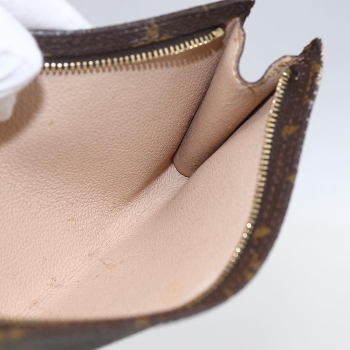 LOUIS VUITTON Monogram Bucket GM Accessory Pouch LV Auth 157678