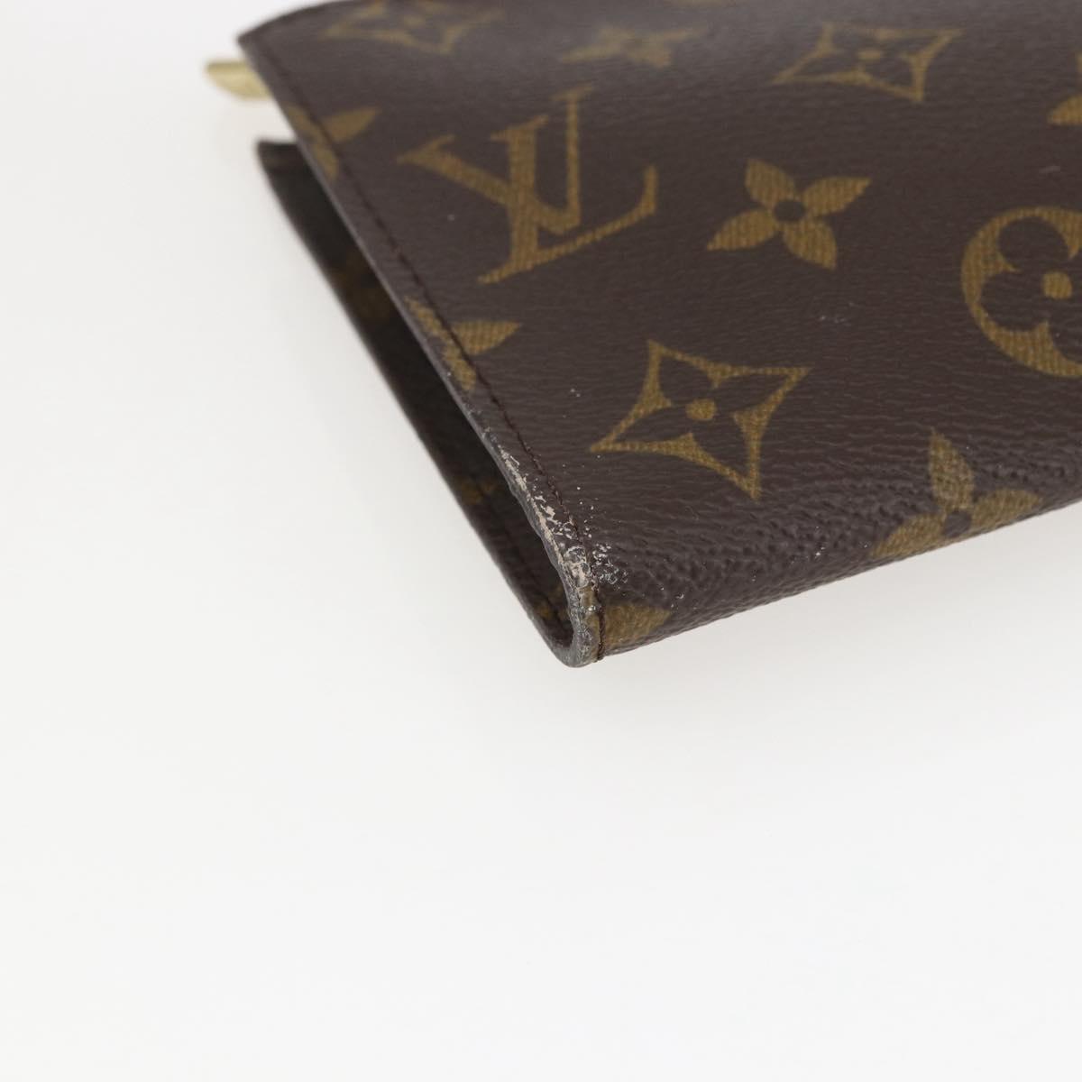 LOUIS VUITTON Monogram Bucket GM Accessory Pouch LV Auth 157678