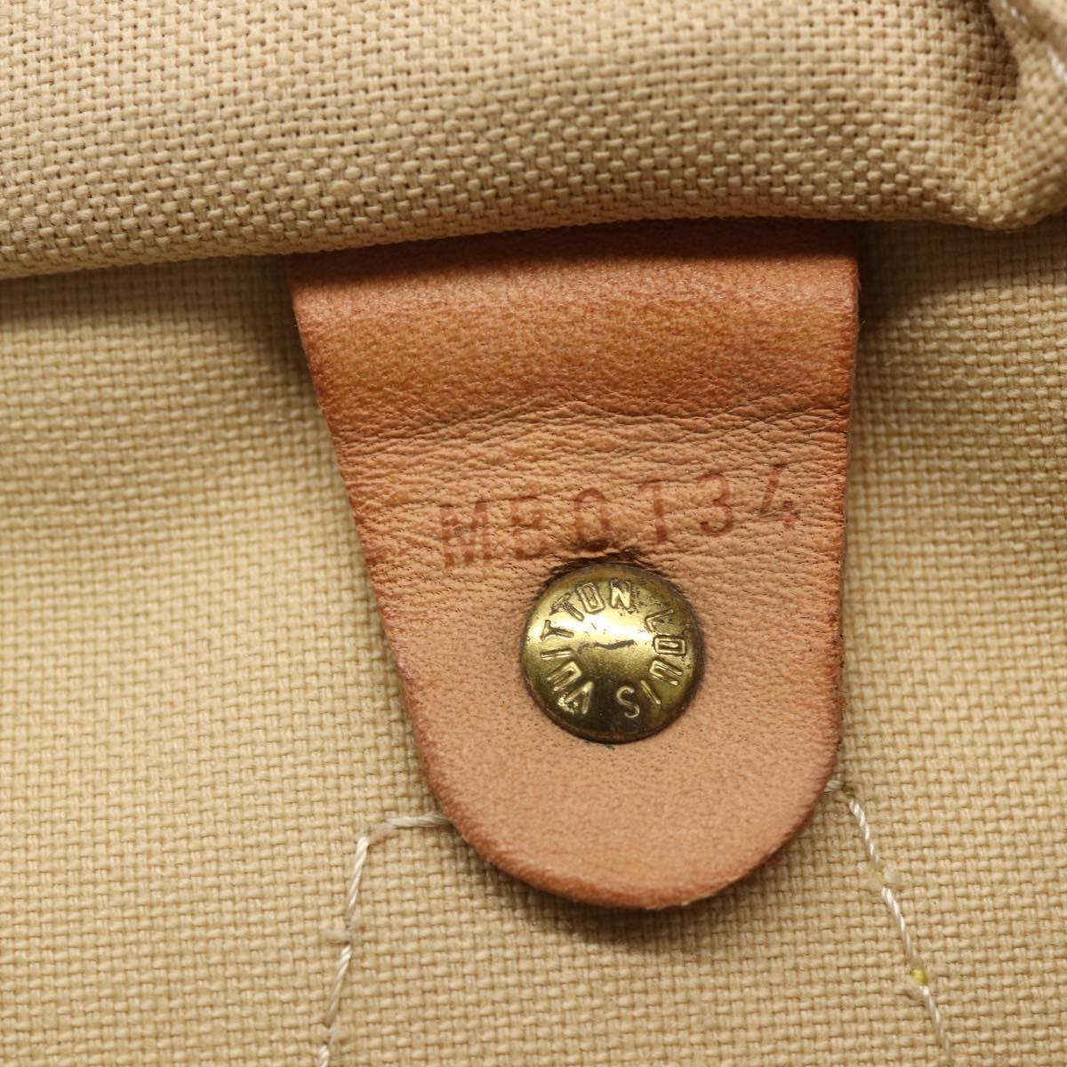 LOUIS VUITTON Damier Azur Speedy 30 Hand Bag N41533 LV Auth 157685