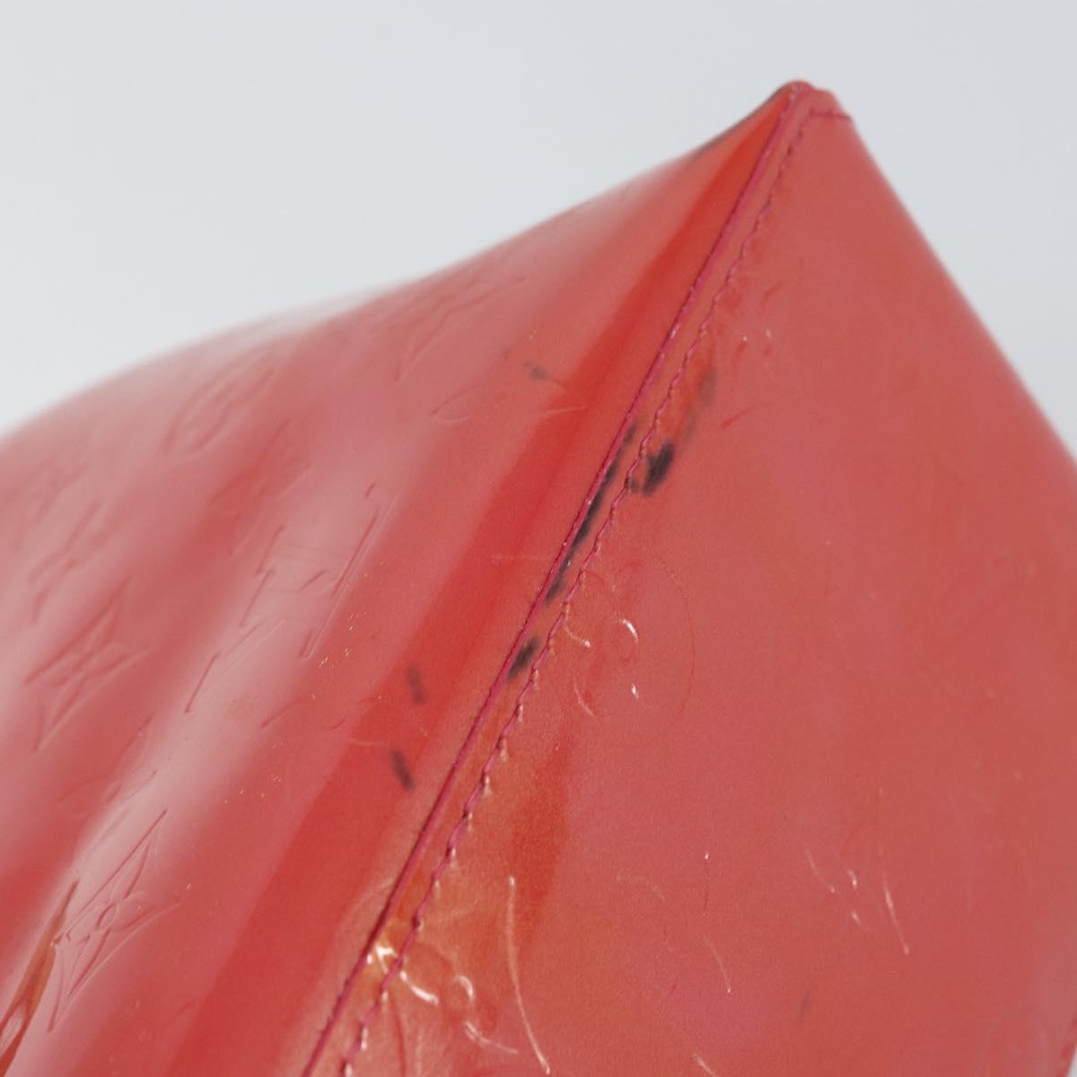 LOUIS VUITTON Monogram Vernis Reade PM Hand Bag Fran Boise M9132F LV Auth 157687