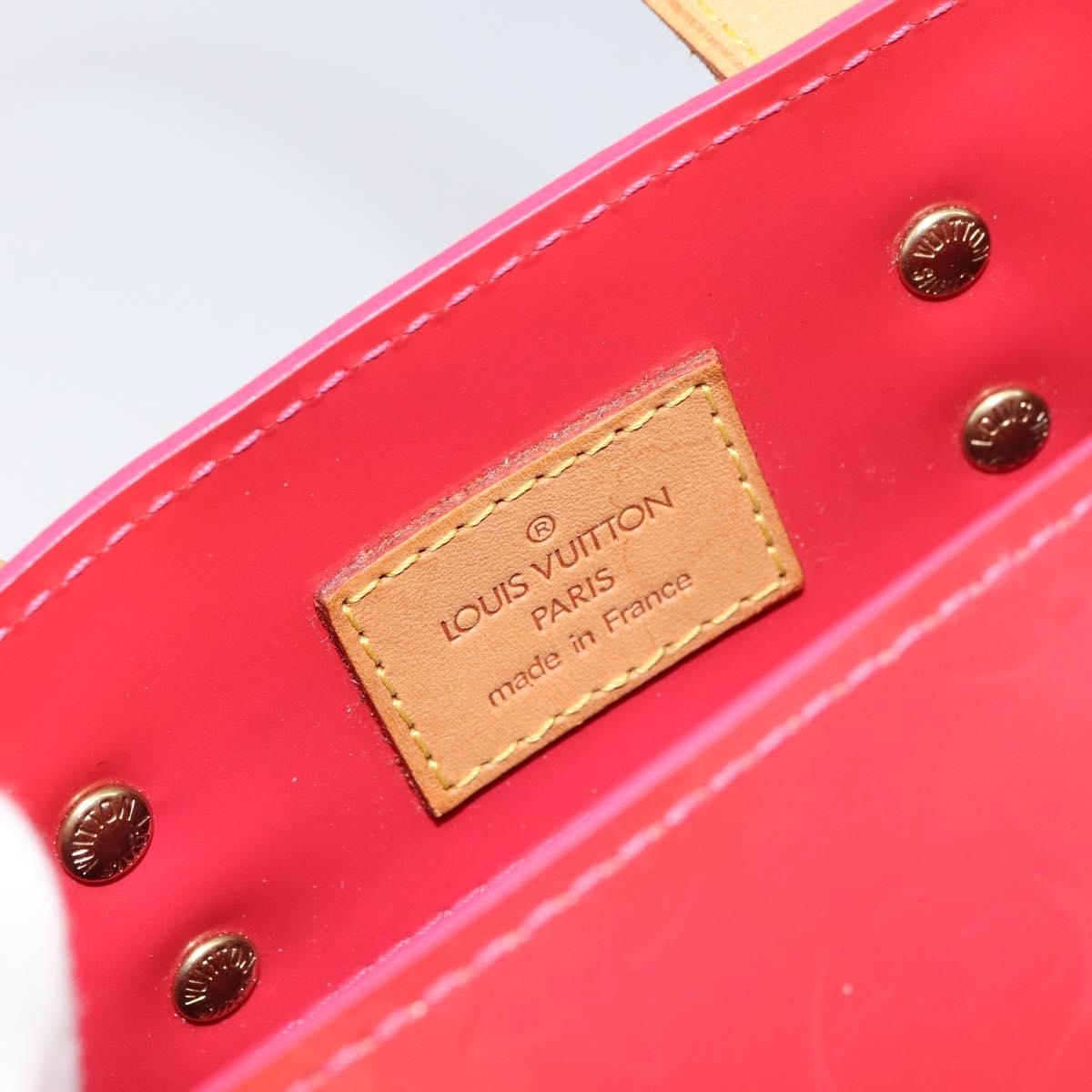 LOUIS VUITTON Monogram Vernis Reade PM Hand Bag Fran Boise M9132F LV Auth 157687