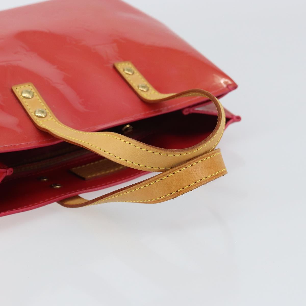 LOUIS VUITTON Monogram Vernis Reade PM Hand Bag Fran Boise M9132F LV Auth 157687