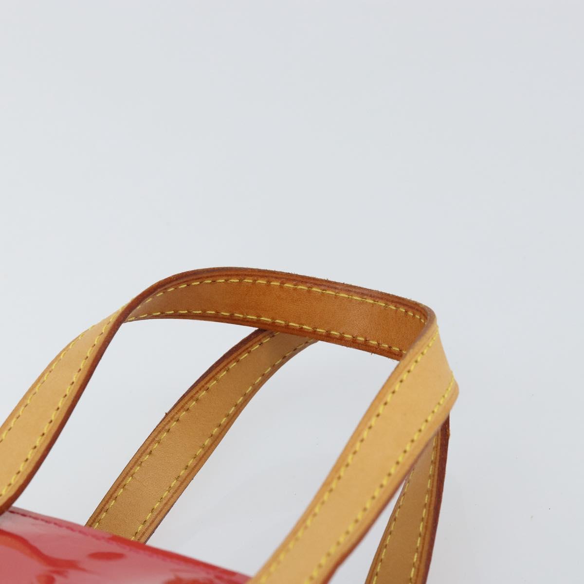 LOUIS VUITTON Monogram Vernis Reade PM Hand Bag Fran Boise M9132F LV Auth 157687