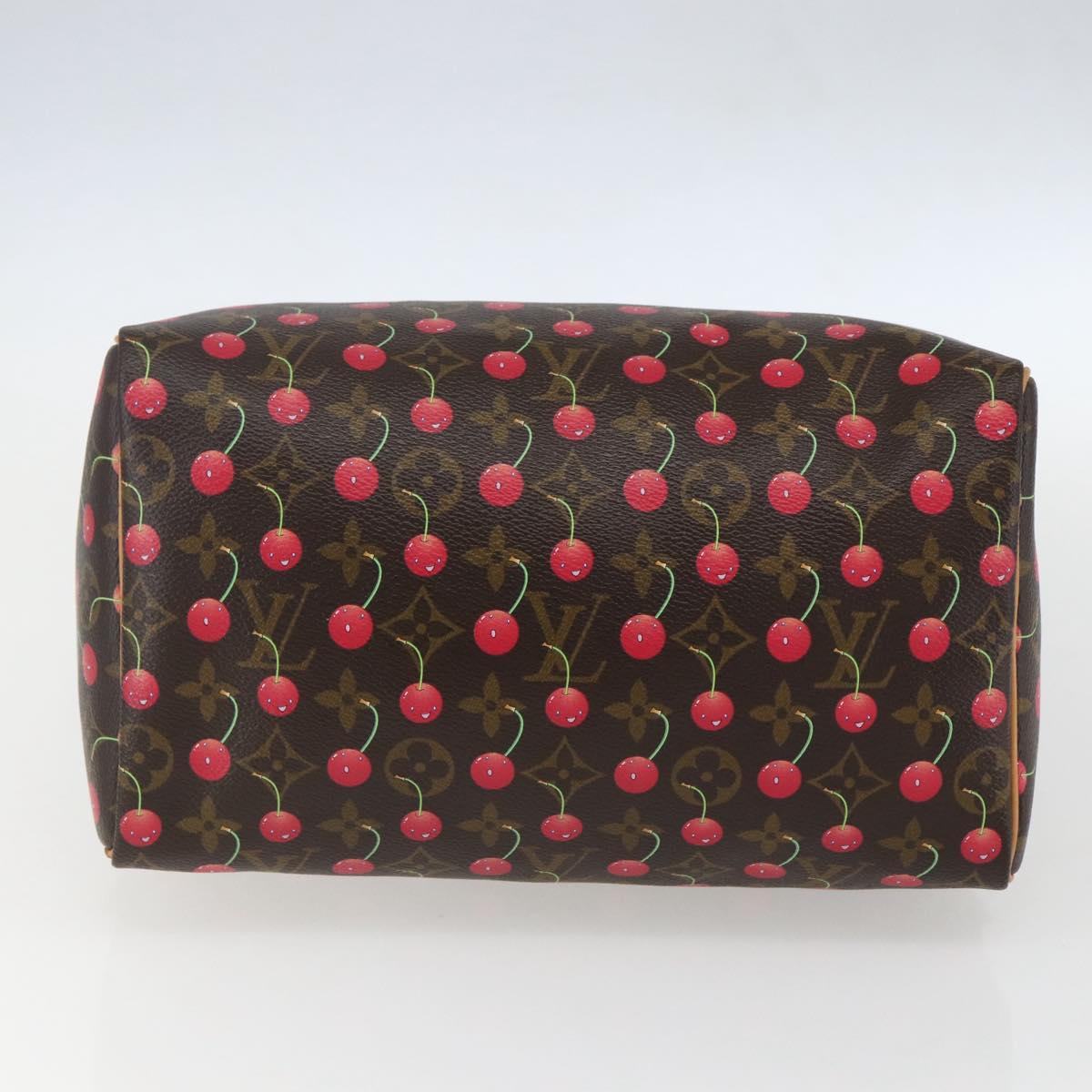 LOUIS VUITTON Monogram Cherry Speedy 25 Hand Bag M95009 LV Auth 157689SAV