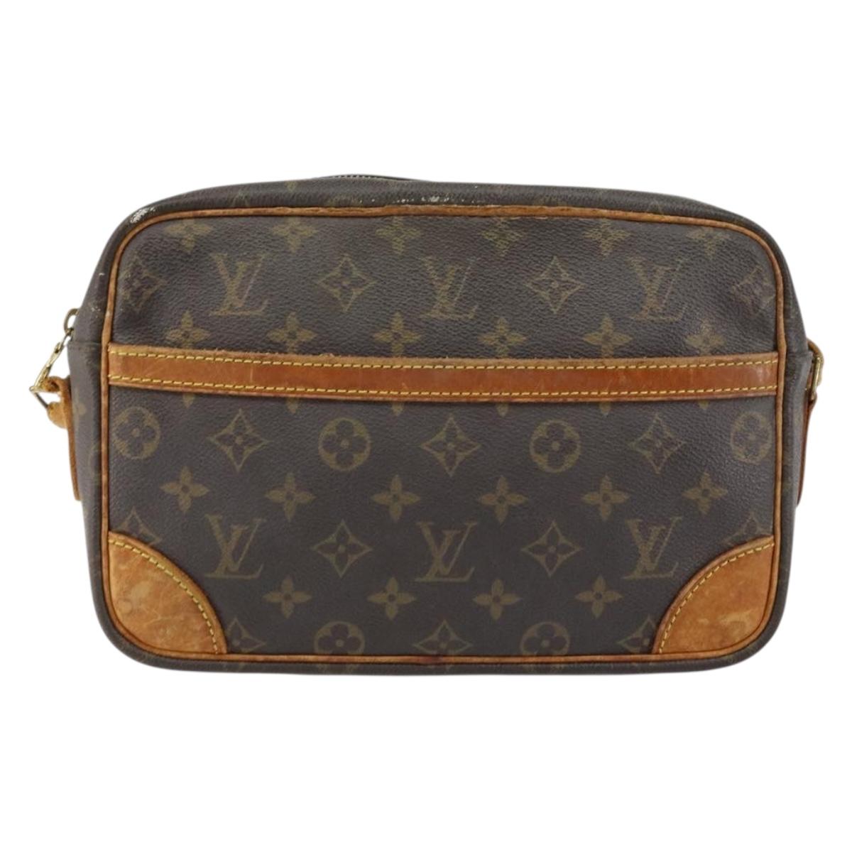 LOUIS VUITTON Monogram Trocadero 27 Shoulder Bag M51274 LV Auth 157712