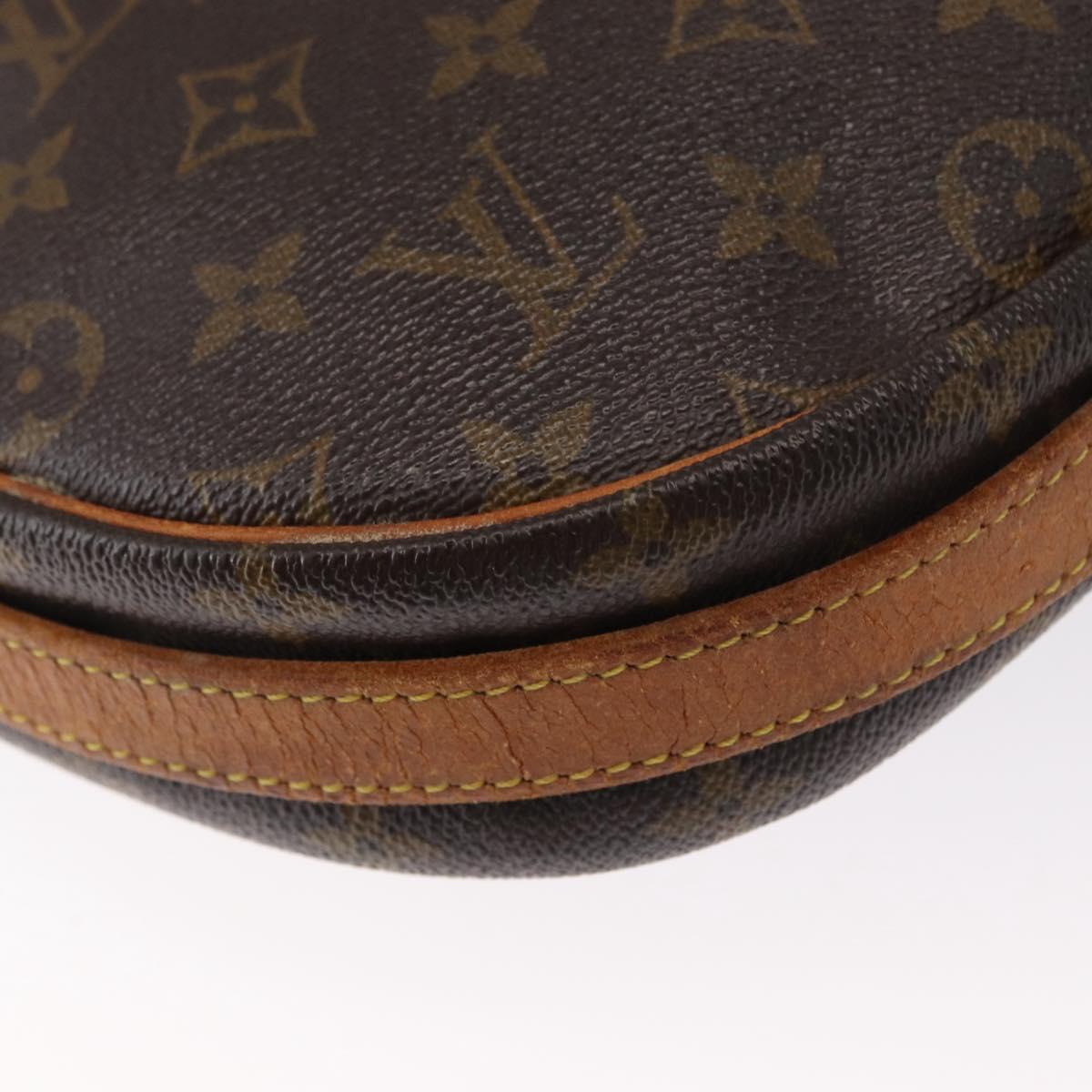 LOUIS VUITTON Monogram Jeune Fille GM Shoulder Bag M51225 LV Auth 157713
