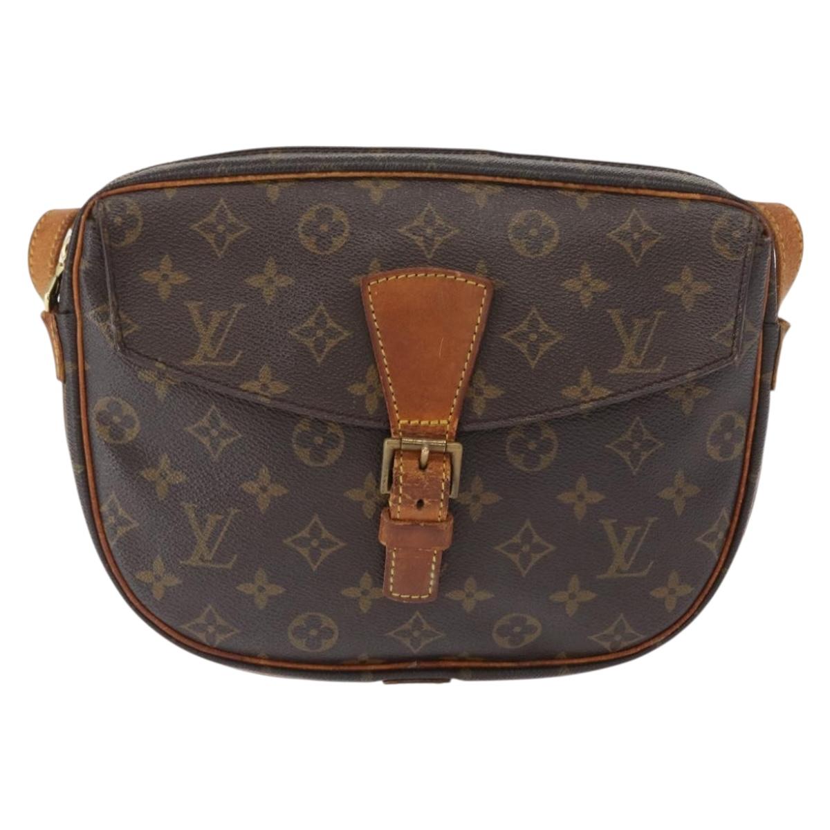 LOUIS VUITTON Monogram Jeune Fille GM Shoulder Bag M51225 LV Auth 157713