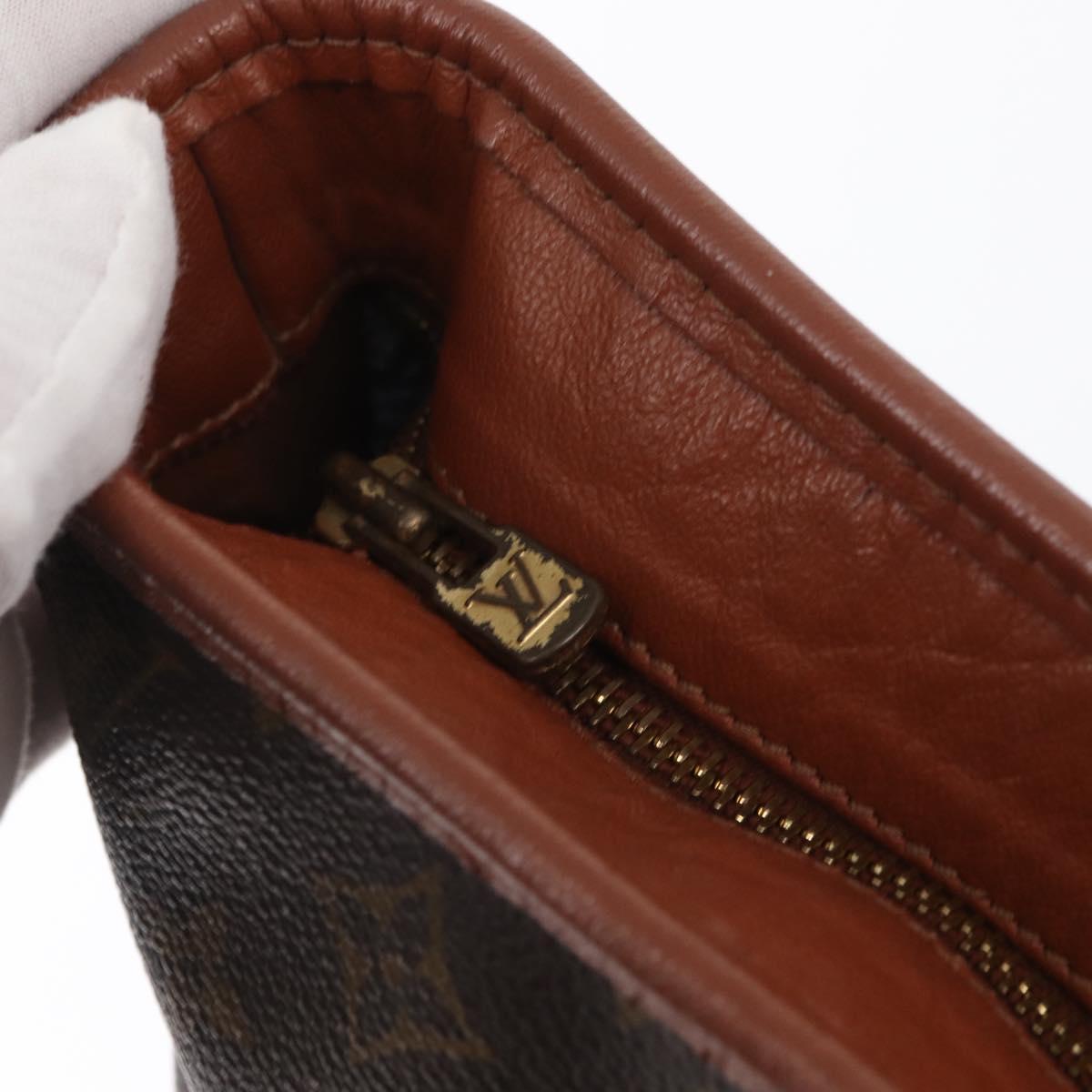 LOUIS VUITTON Monogram Sac Weekend PM Hand Bag M42425 LV Auth 157721