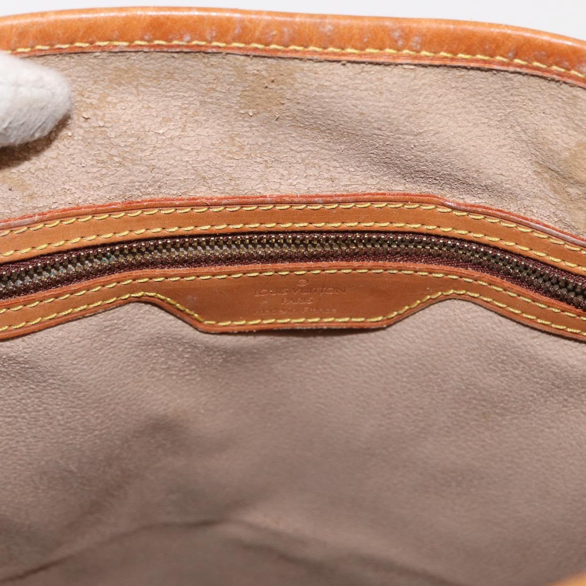 LOUIS VUITTON Monogram Bucket GM Shoulder Bag M42236 LV Auth 157728