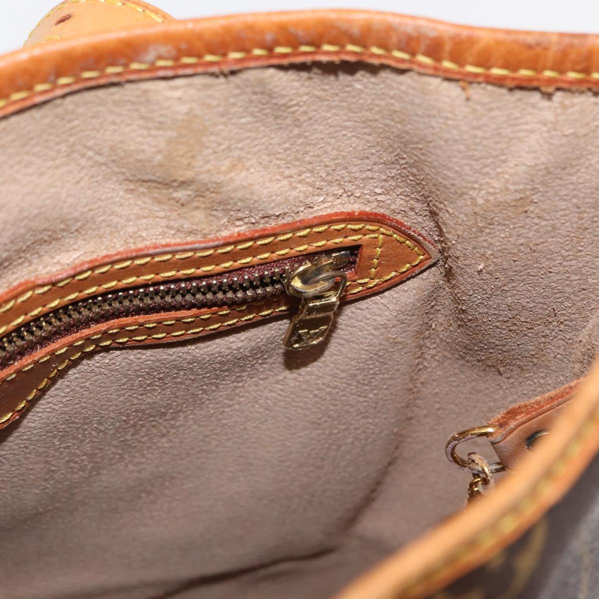 LOUIS VUITTON Monogram Bucket GM Shoulder Bag M42236 LV Auth 157728