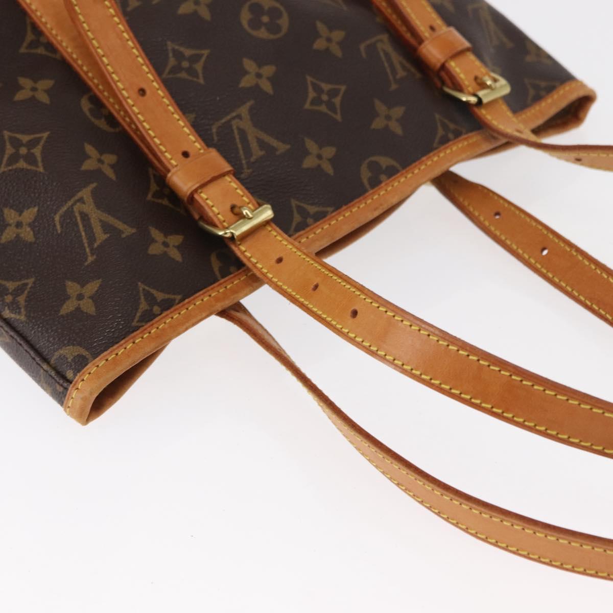 LOUIS VUITTON Monogram Bucket GM Shoulder Bag M42236 LV Auth 157728
