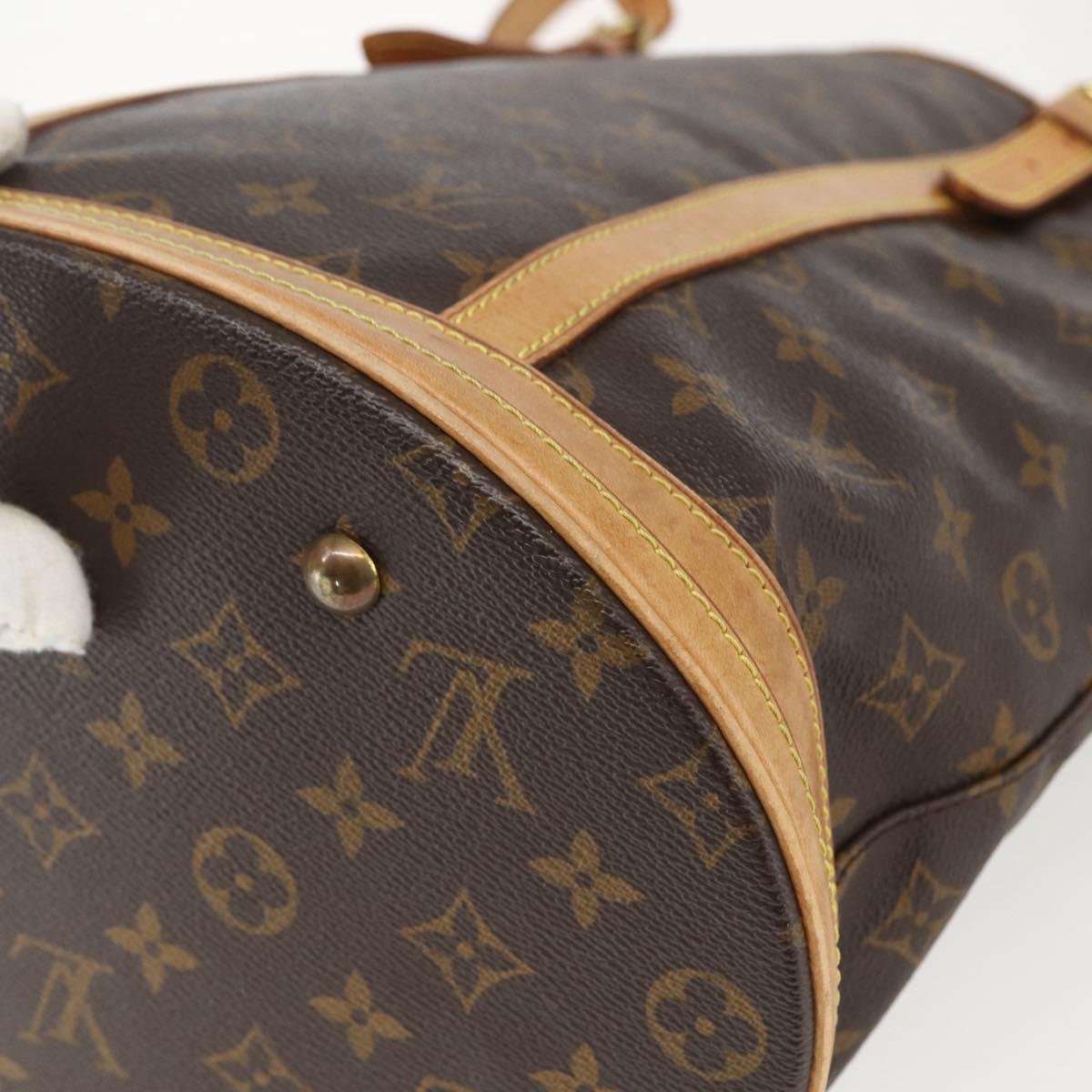 LOUIS VUITTON Monogram Bucket GM Shoulder Bag M42236 LV Auth 157729